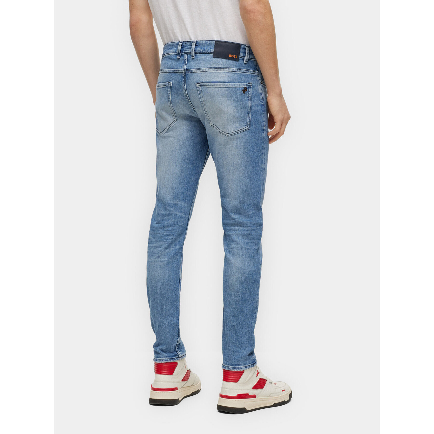 Boss Jeansy Delano BC-C 50495943 Modrá Slim Fit - Pepit.cz