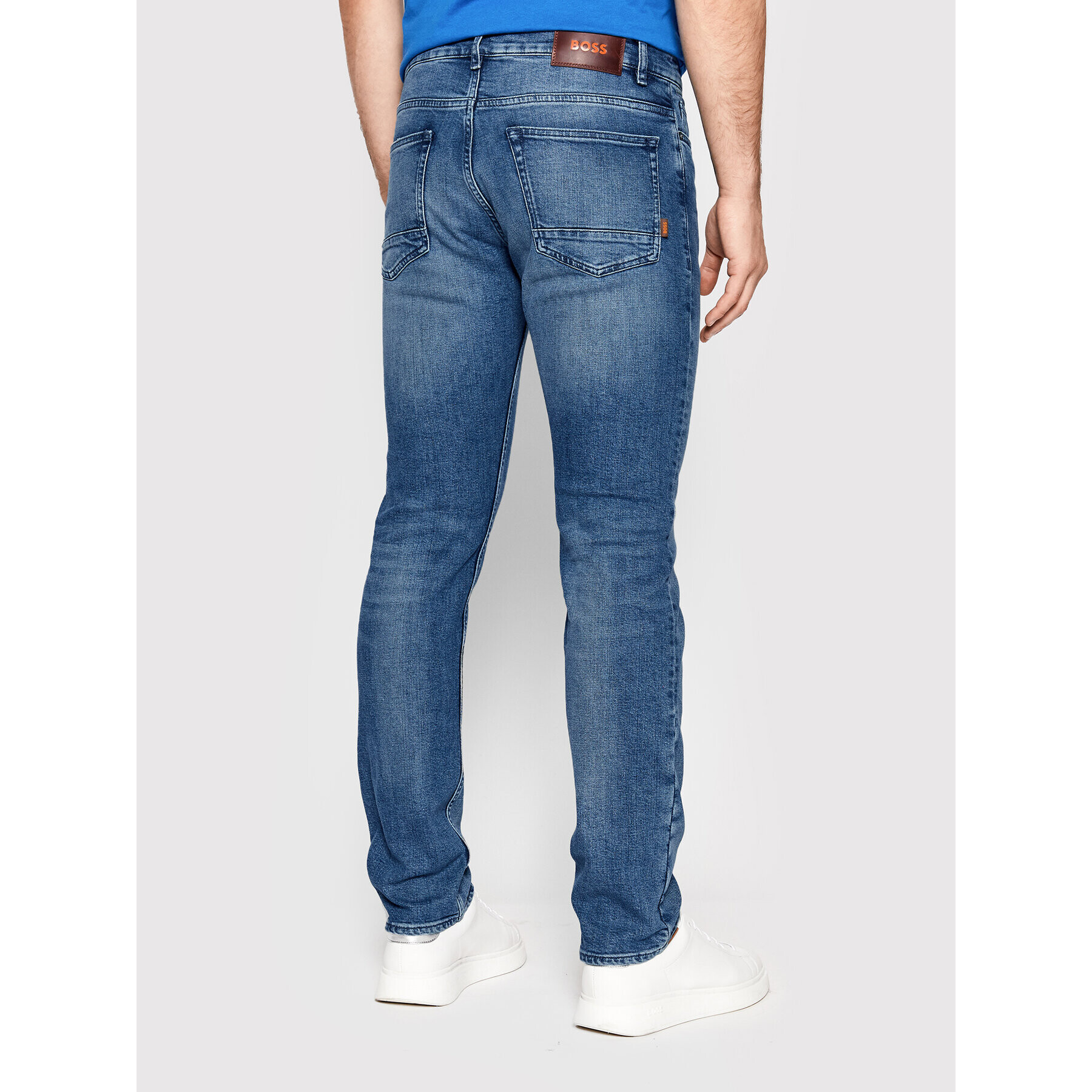 Boss Jeansy Delaware BC-L-C 50468638 Modrá Slim Fit - Pepit.cz