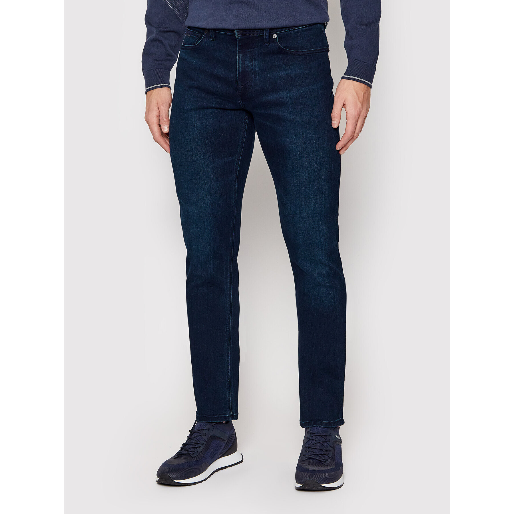 Boss Jeansy Delaware Bc-L-P 50458351 Tmavomodrá Slim Fit - Pepit.cz