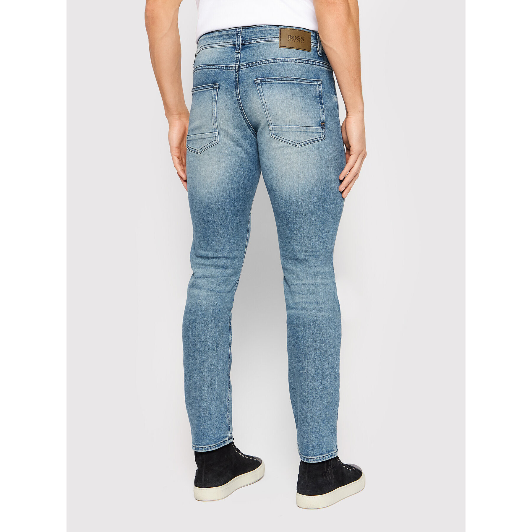 Boss Jeansy Delaware BC-L-P 50463452 Modrá Slim Fit - Pepit.cz