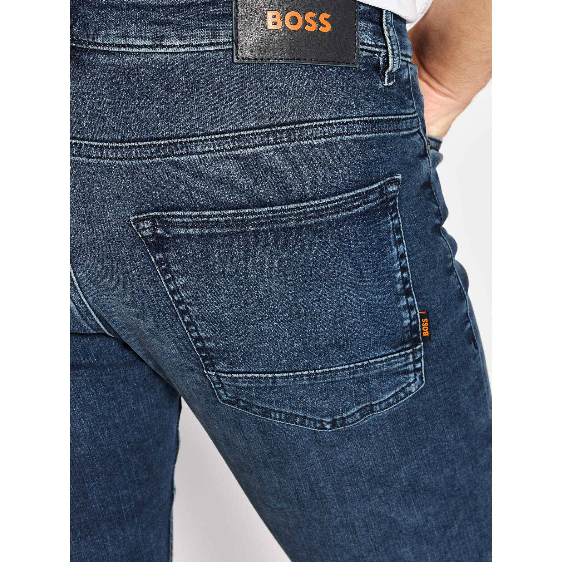 Boss Jeansy Delaware BC-L-P 50468602 Modrá Slim Fit - Pepit.cz