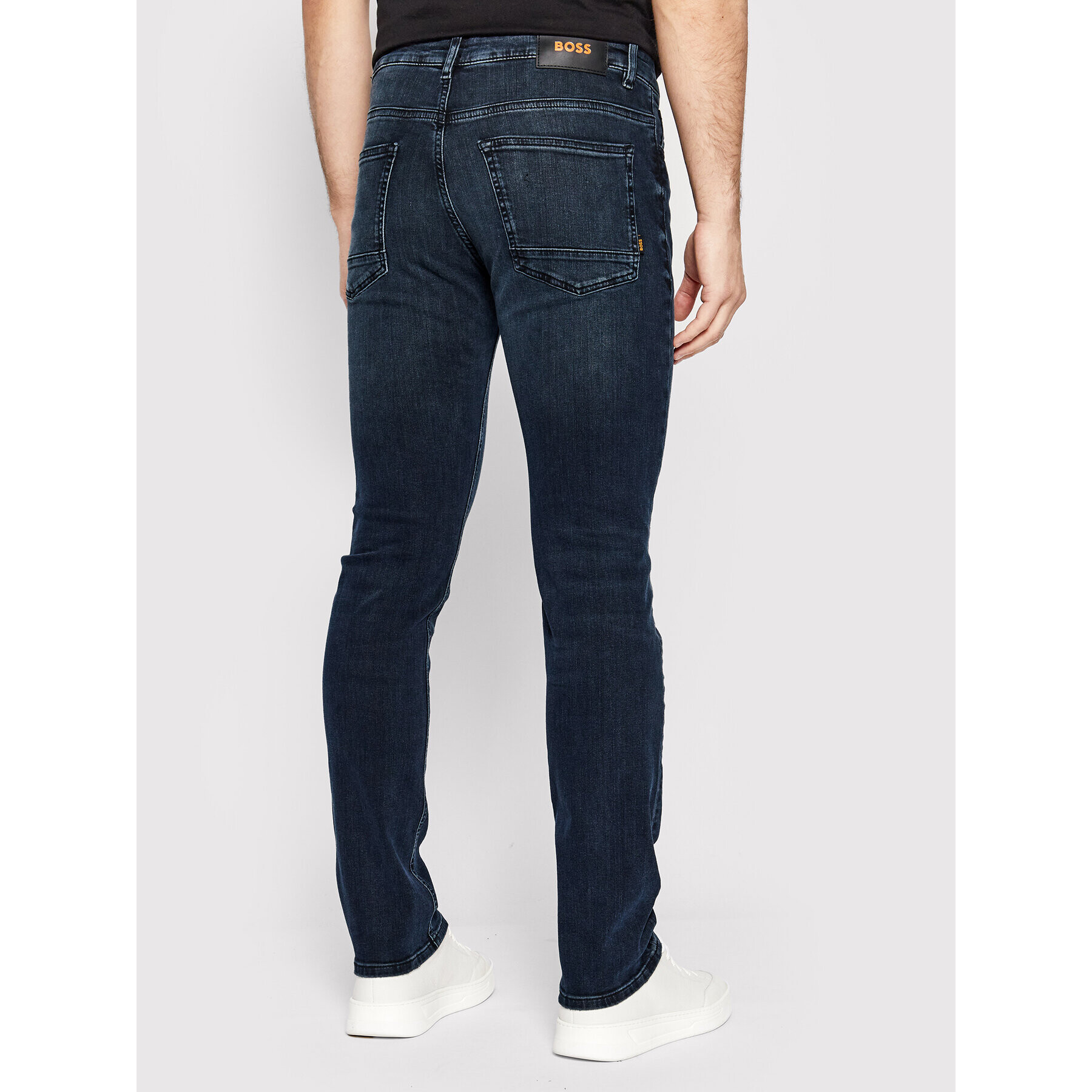 Boss Jeansy Delaware BC-L-P 50468646 Tmavomodrá Slim Fit - Pepit.cz