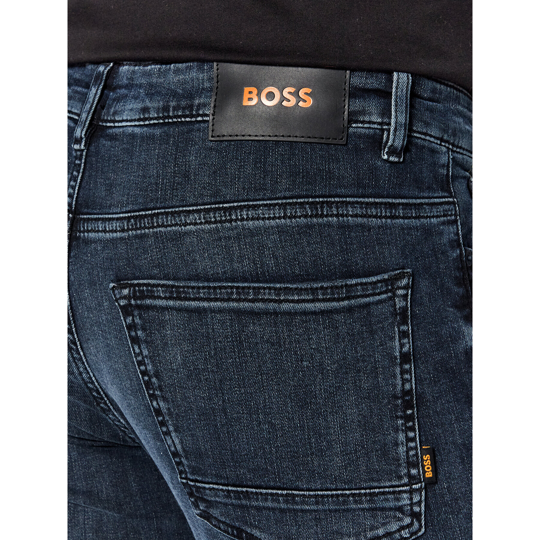 Boss Jeansy Delaware BC-L-P 50468646 Tmavomodrá Slim Fit - Pepit.cz