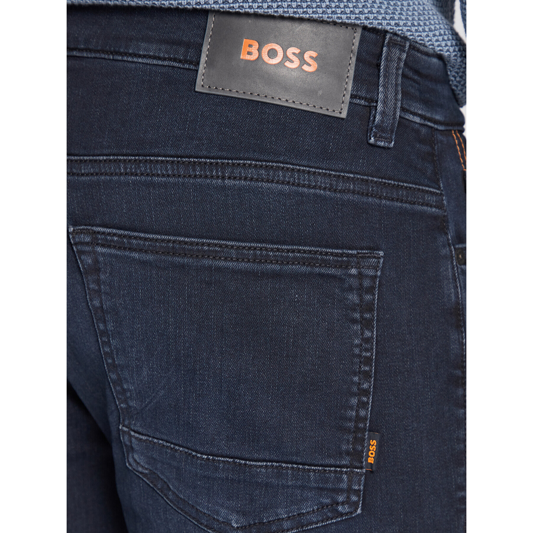 Boss Jeansy Delaware Bc-L-P 50479989 Tmavomodrá Slim Fit - Pepit.cz