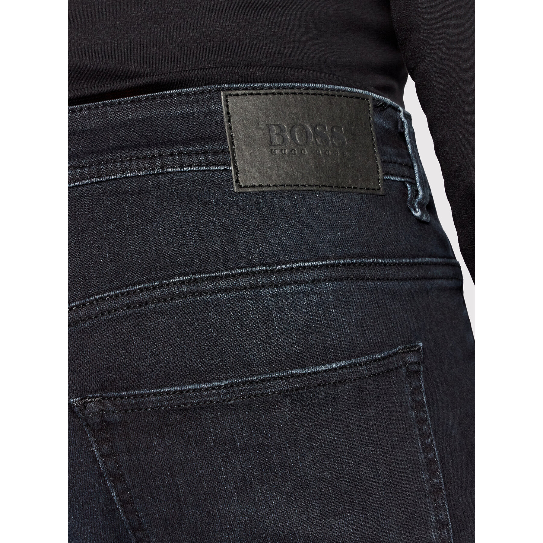 Boss Jeansy Delaware Bc-L-P High 50463411 Tmavomodrá Slim Fit - Pepit.cz