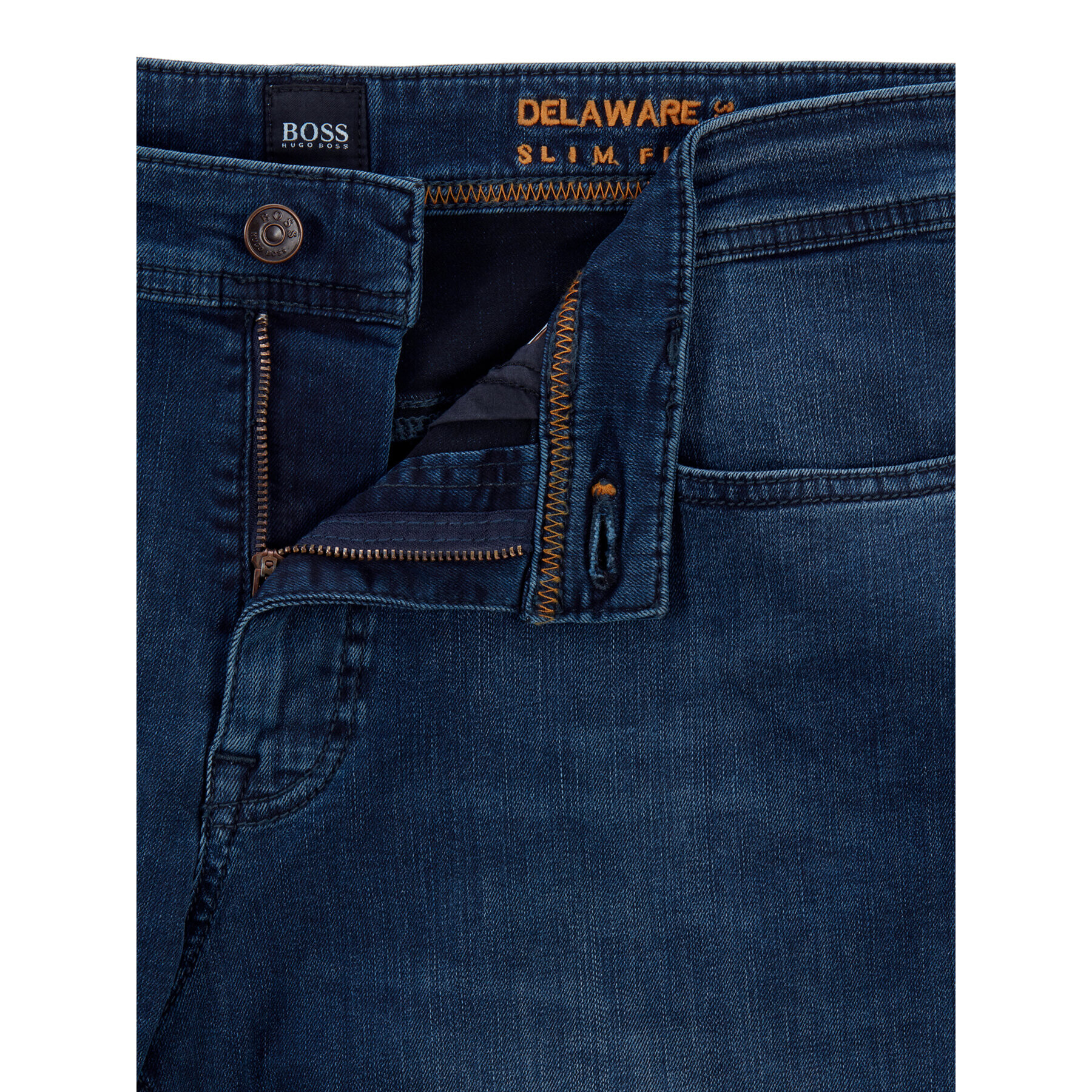 Boss Jeansy Delaware BC-L-P Soundtrack 50443364 Tmavomodrá Slim Fit - Pepit.cz