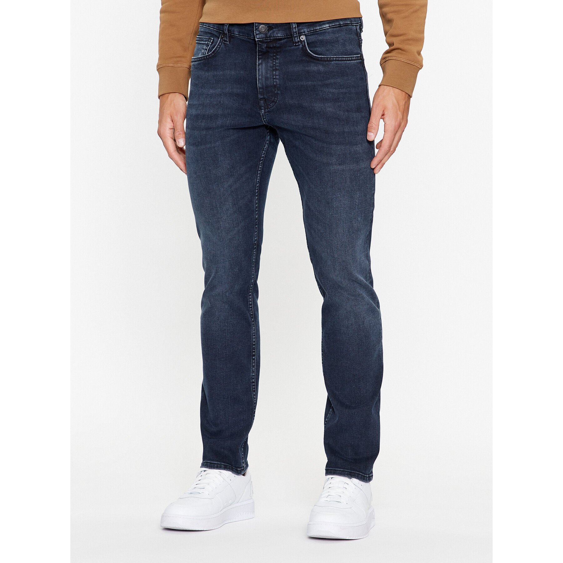 Boss Jeansy Delaware BC-P 50501120 Tmavomodrá Slim Fit - Pepit.cz