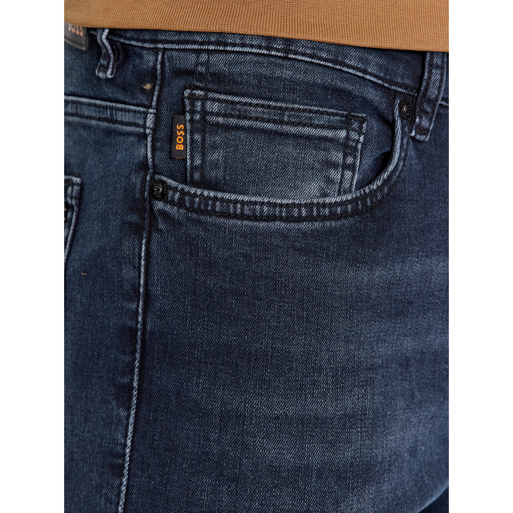 Boss Jeansy Delaware BC-P 50501120 Tmavomodrá Slim Fit - Pepit.cz