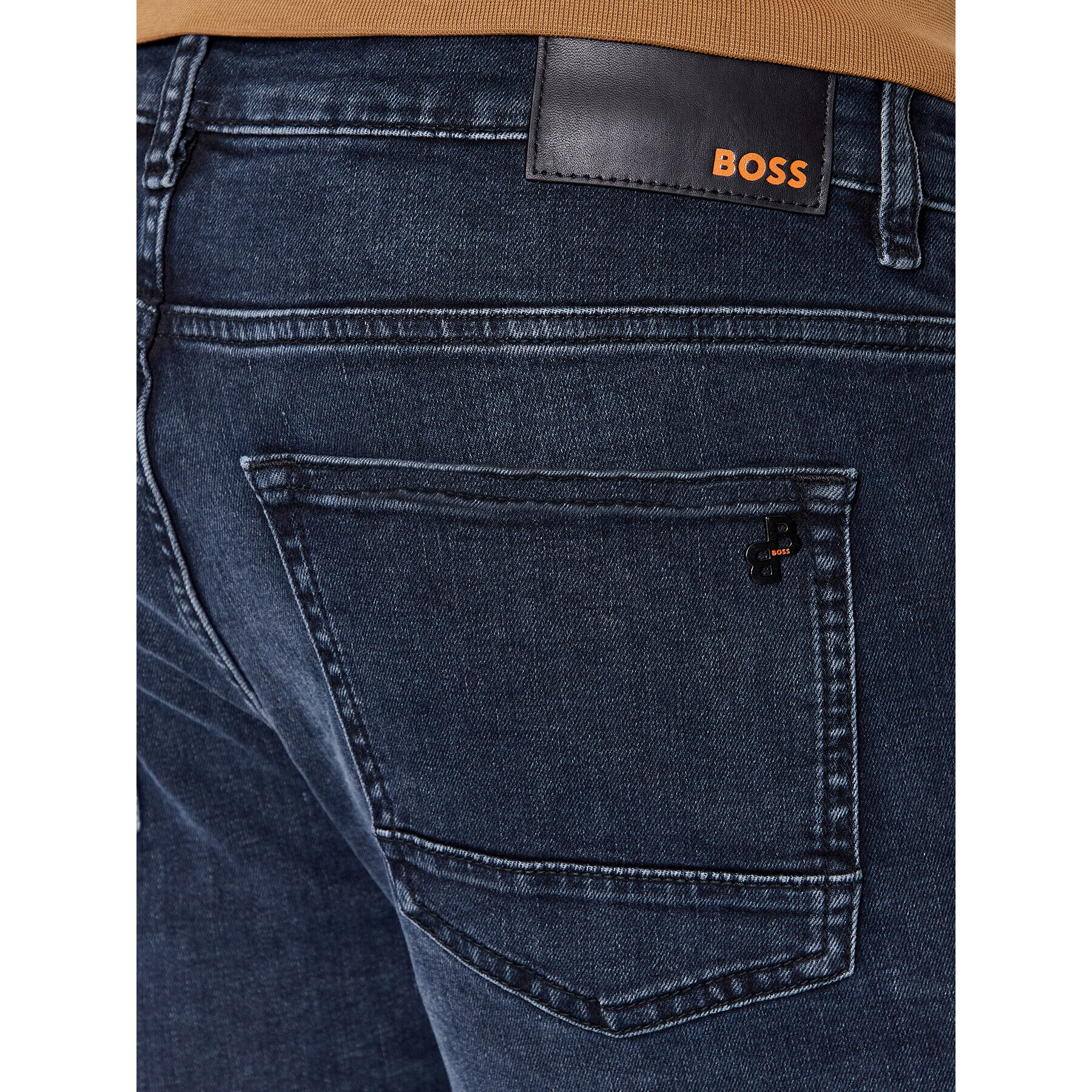 Boss Jeansy Delaware BC-P 50501120 Tmavomodrá Slim Fit - Pepit.cz