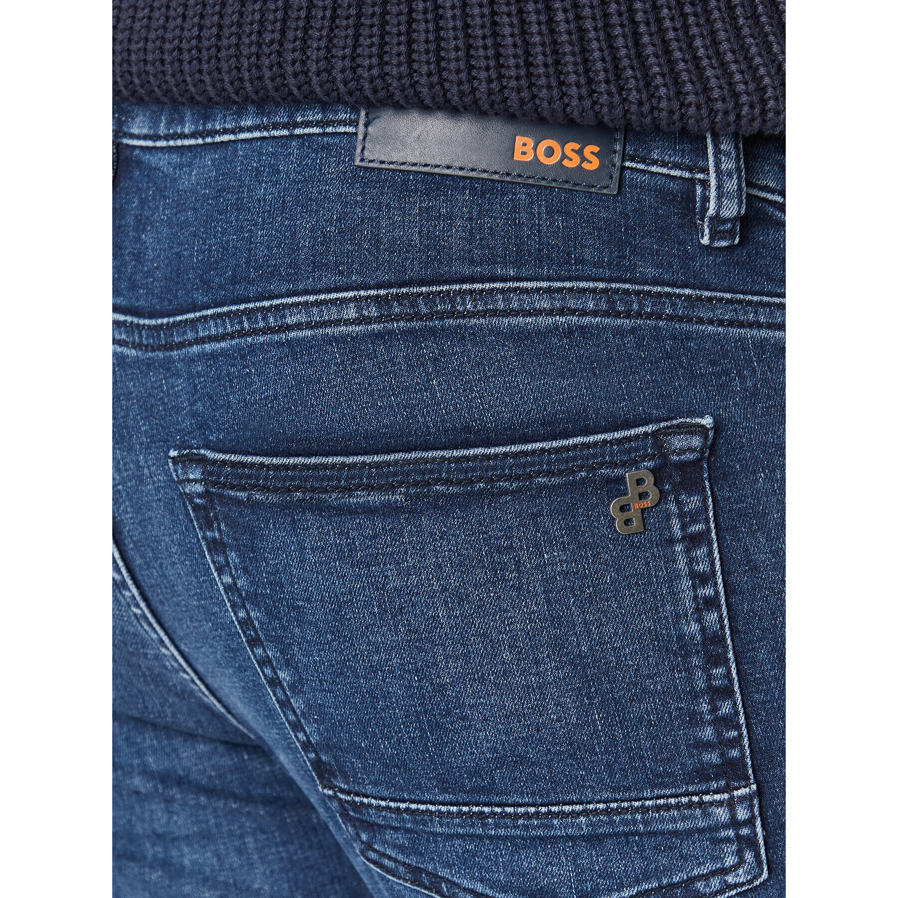 Boss Jeansy Delaware BC-P 50501128 Modrá Slim Fit - Pepit.cz