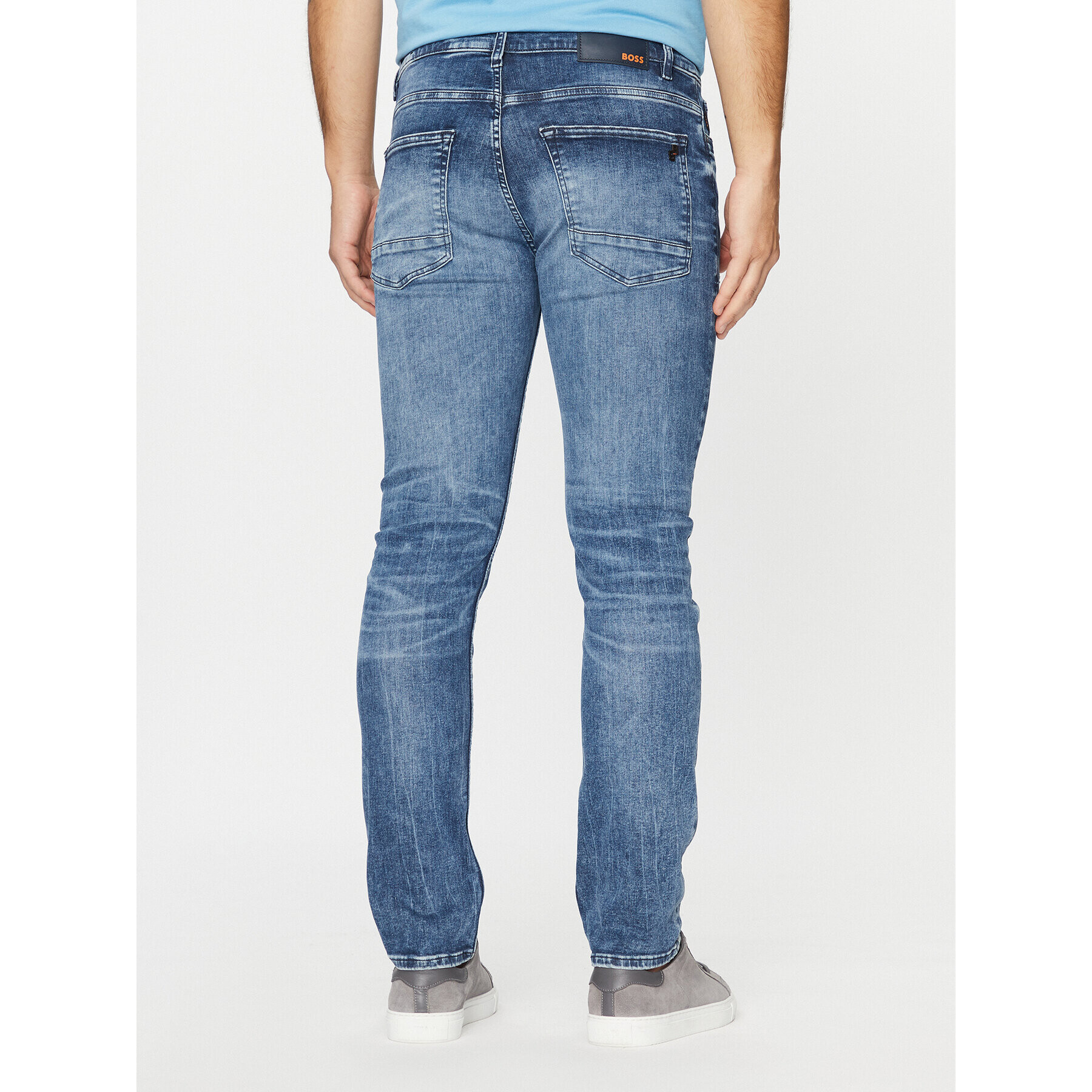 Boss Jeansy Delaware BC-P 50502264 Modrá Slim Fit - Pepit.cz