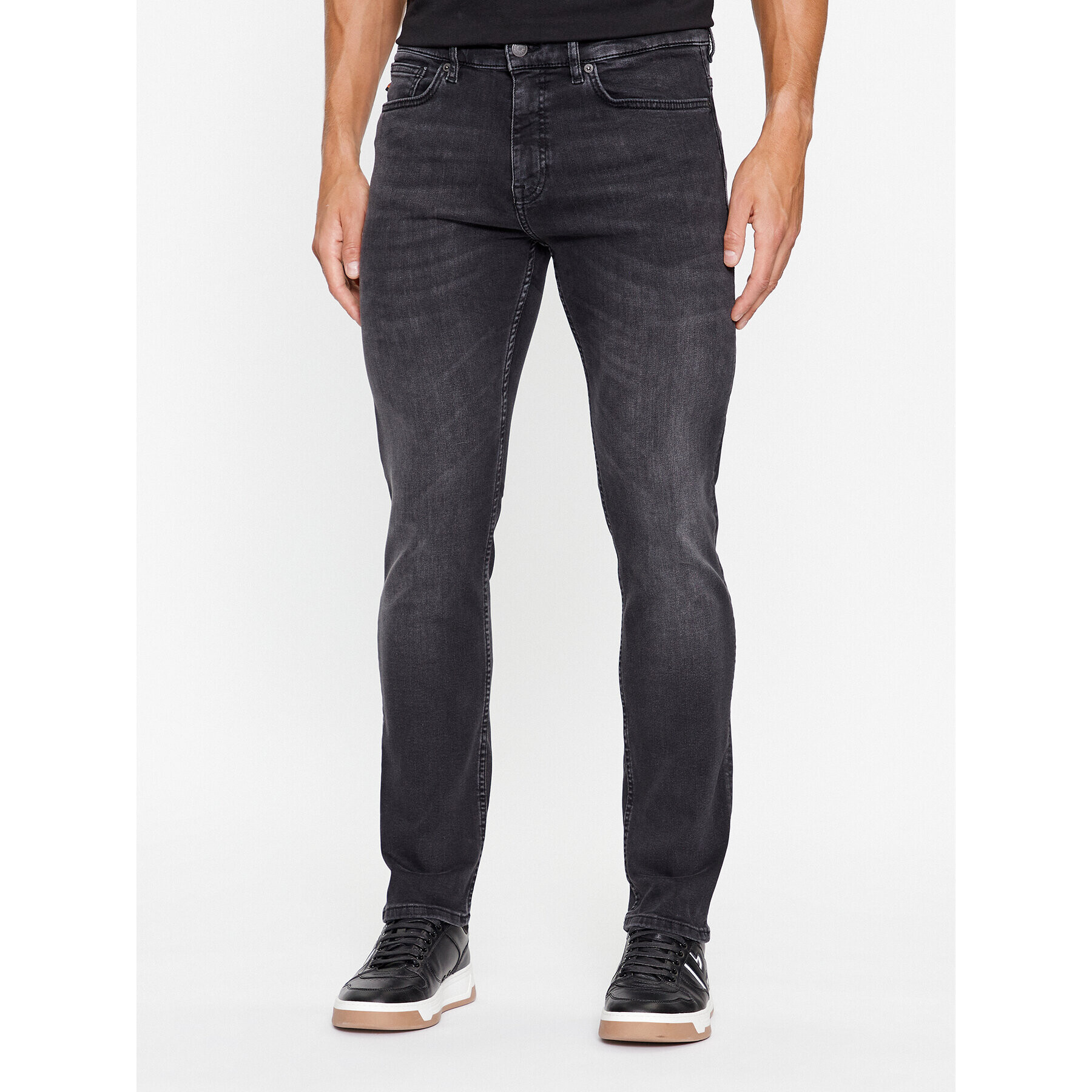 Boss Jeansy Delaware BC-P 50503434 Šedá Regular Fit - Pepit.cz