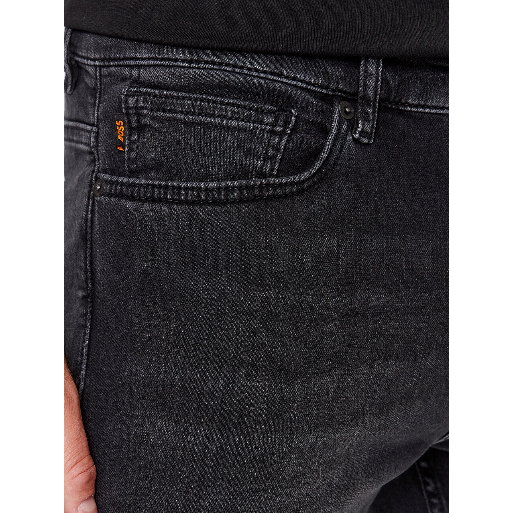 Boss Jeansy Delaware BC-P 50503434 Šedá Regular Fit - Pepit.cz