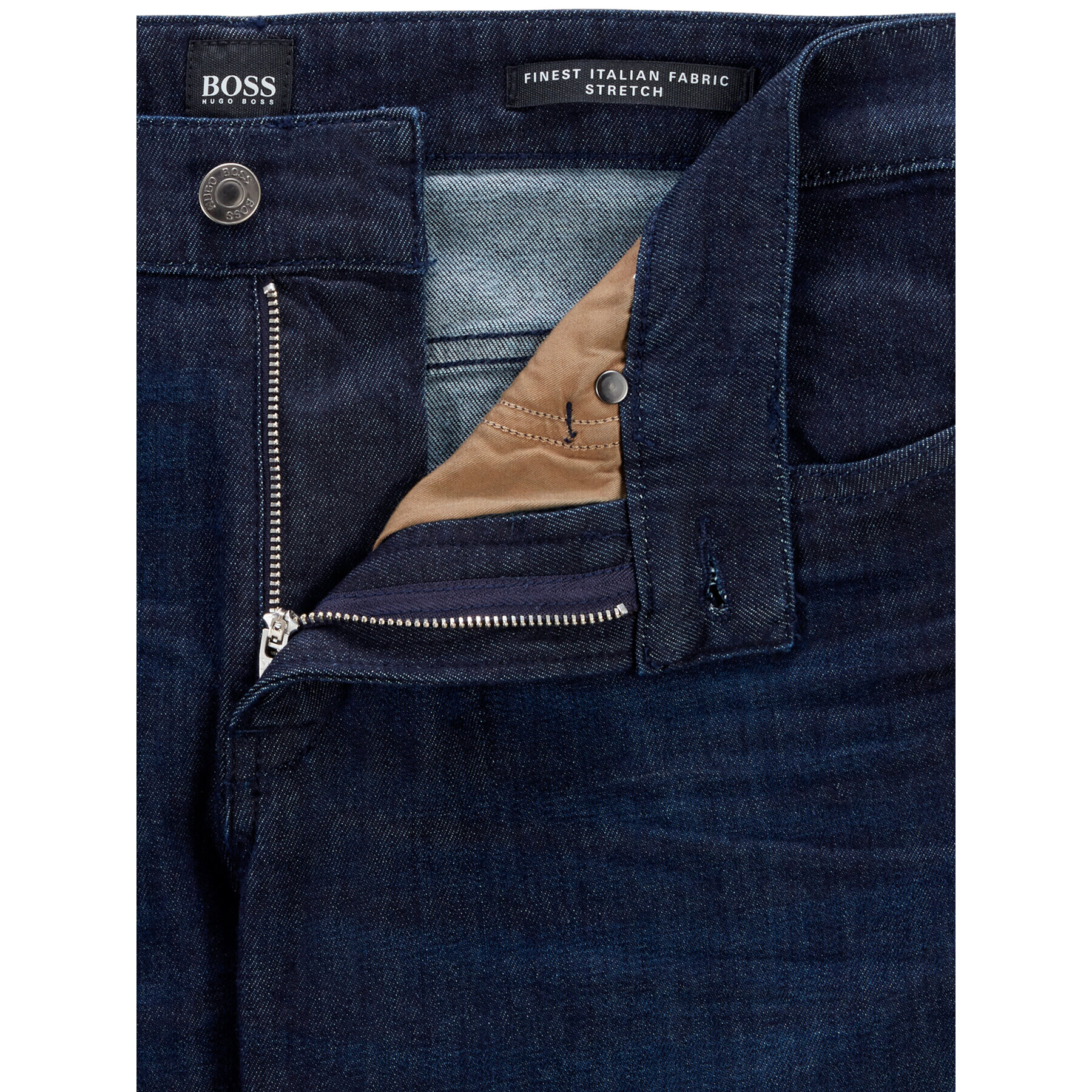 Boss Jeansy Delaware3-1 50449701 Tmavomodrá Slim Fit - Pepit.cz