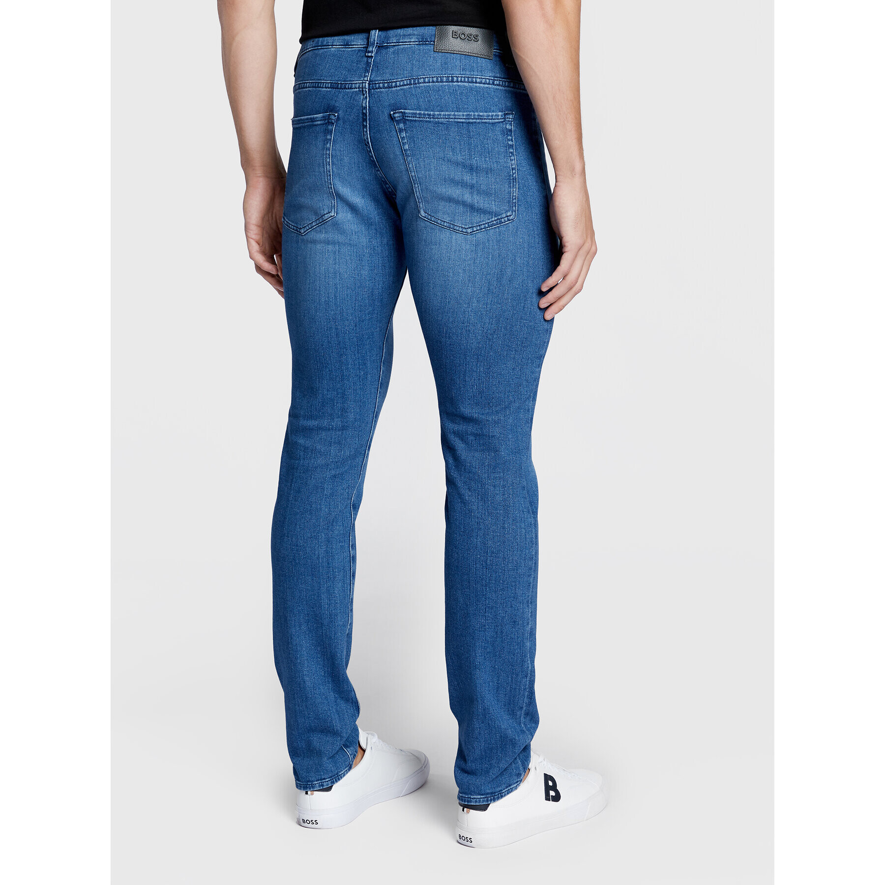 Boss Jeansy Delaware3-1 50473015 Modrá Slim Fit - Pepit.cz