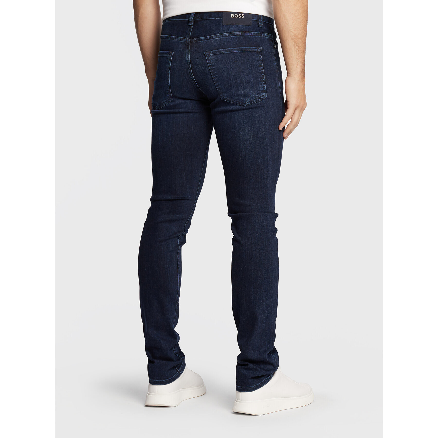 Boss Jeansy Delaware3-1 50478047 Tmavomodrá Slim Fit - Pepit.cz