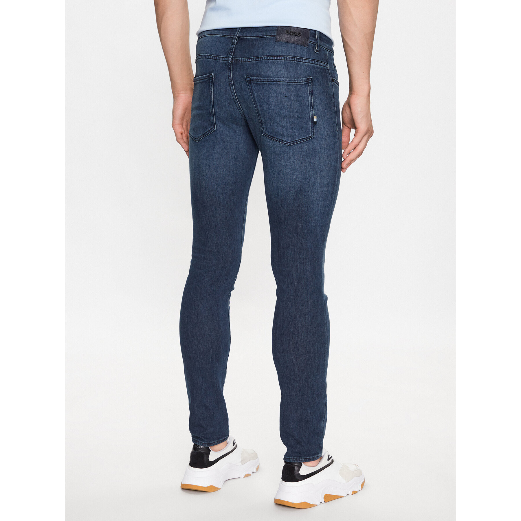 Boss Jeansy Delaware3-1 50488460 Tmavomodrá Slim Fit - Pepit.cz