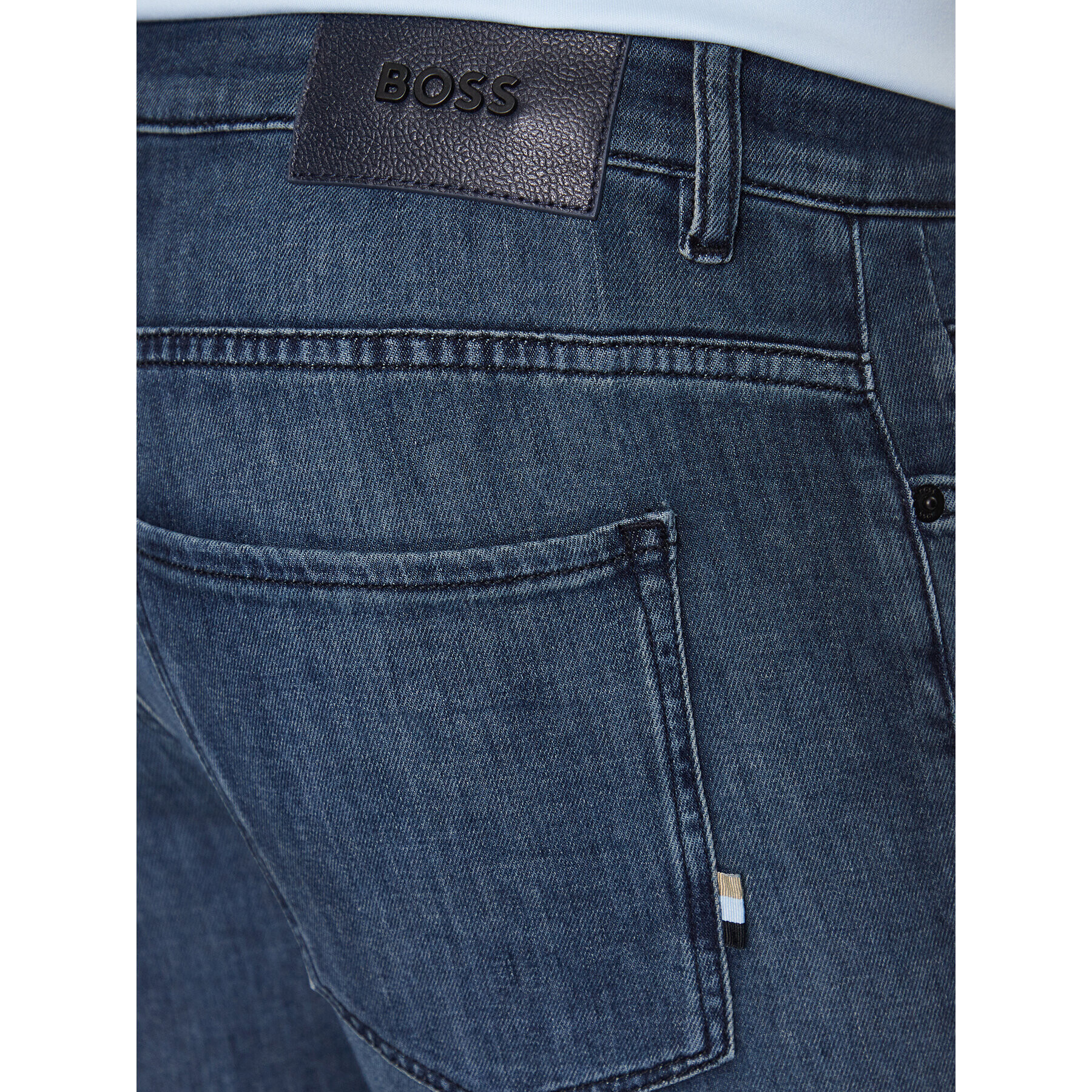 Boss Jeansy Delaware3-1 50488460 Tmavomodrá Slim Fit - Pepit.cz