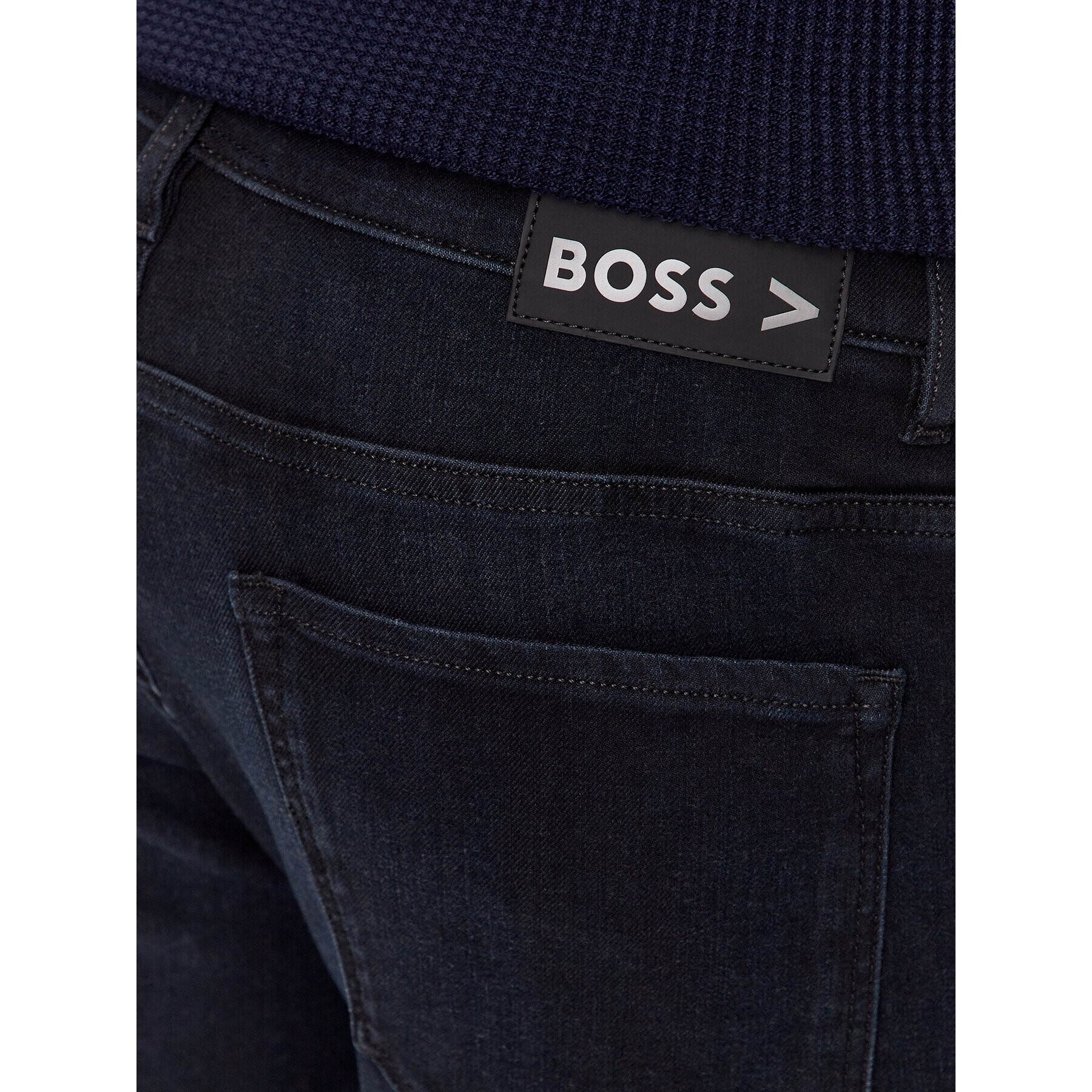 Boss Jeansy Delaware3-1 50501078 Černá Slim Fit - Pepit.cz