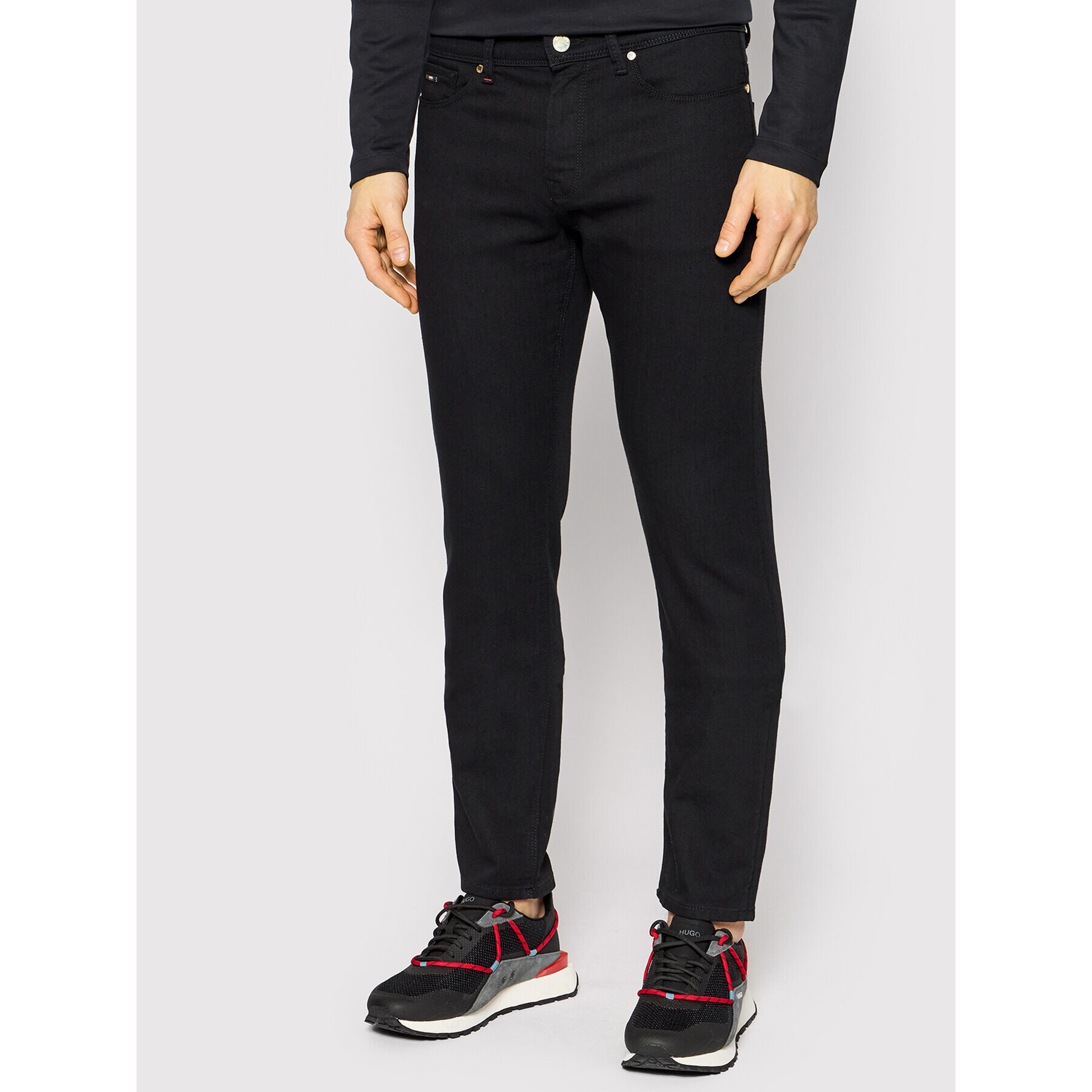 Boss Jeansy Delaware3-1F 50463114 Černá Slim Fit - Pepit.cz