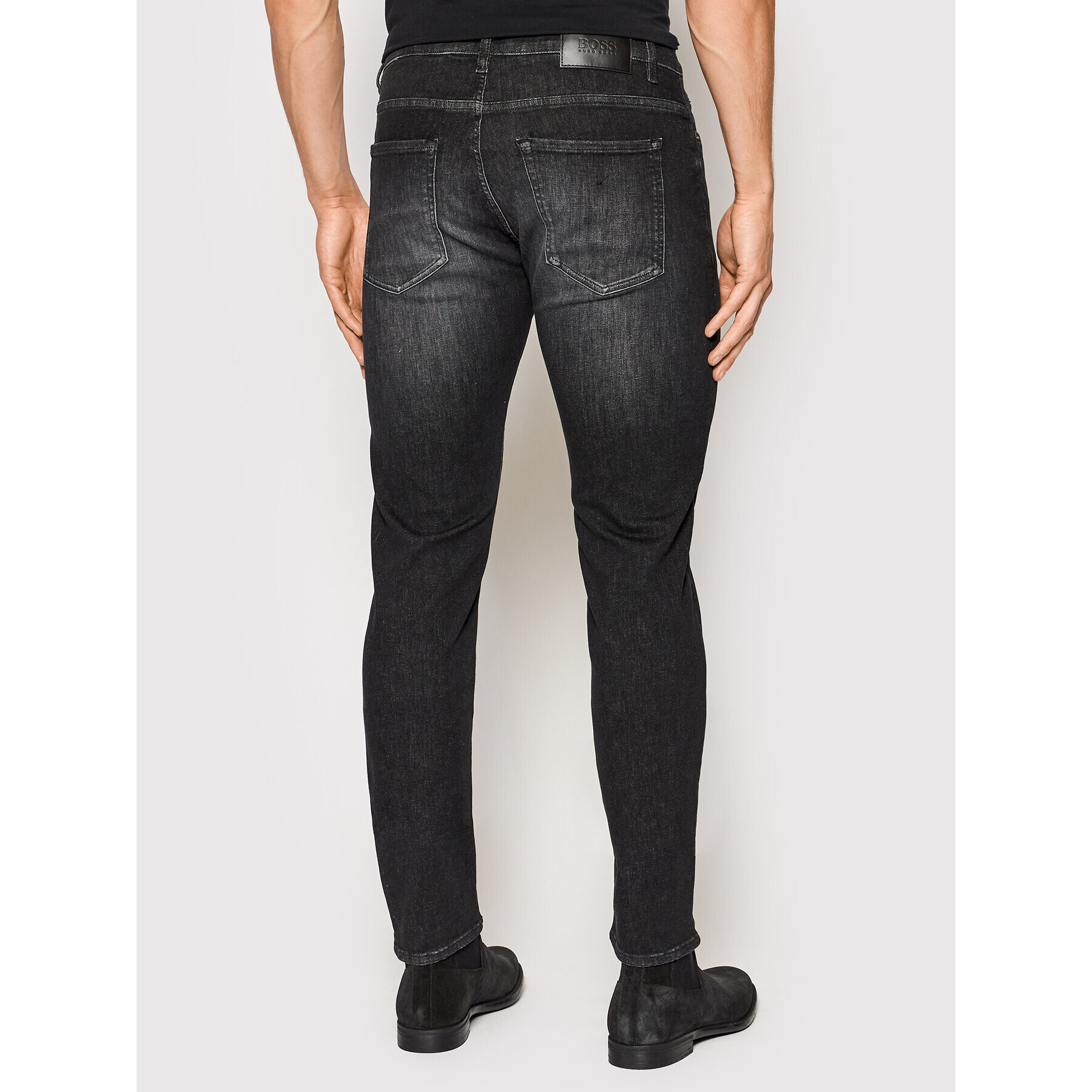 Boss Jeansy Delaware3 50463093 Černá Slim Fit - Pepit.cz