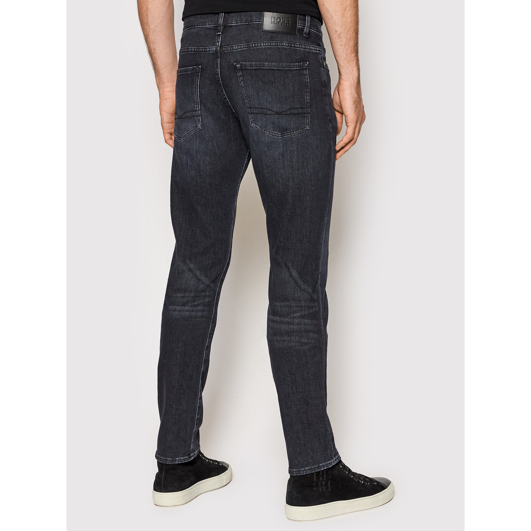 Boss Jeansy Delaware3 50463299 Černá Slim Fit - Pepit.cz