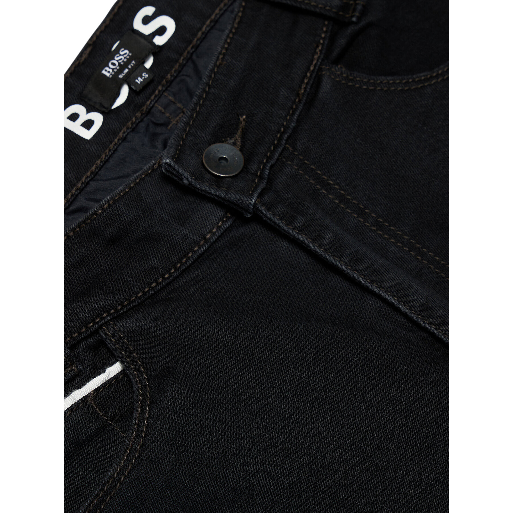 Boss Jeansy J24729 D Černá Slim Fit - Pepit.cz