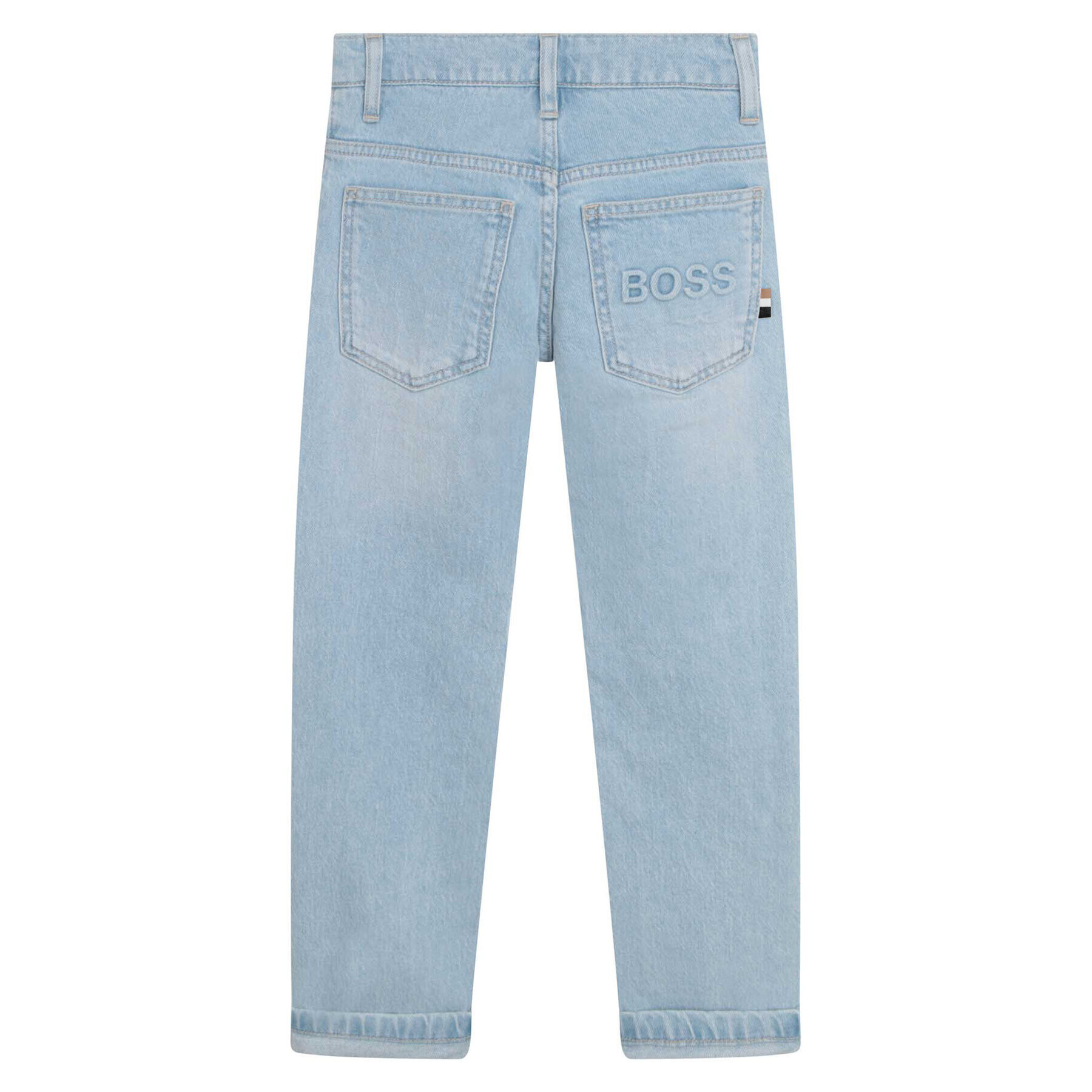 Boss Jeansy J24837 D Modrá Regular Fit - Pepit.cz