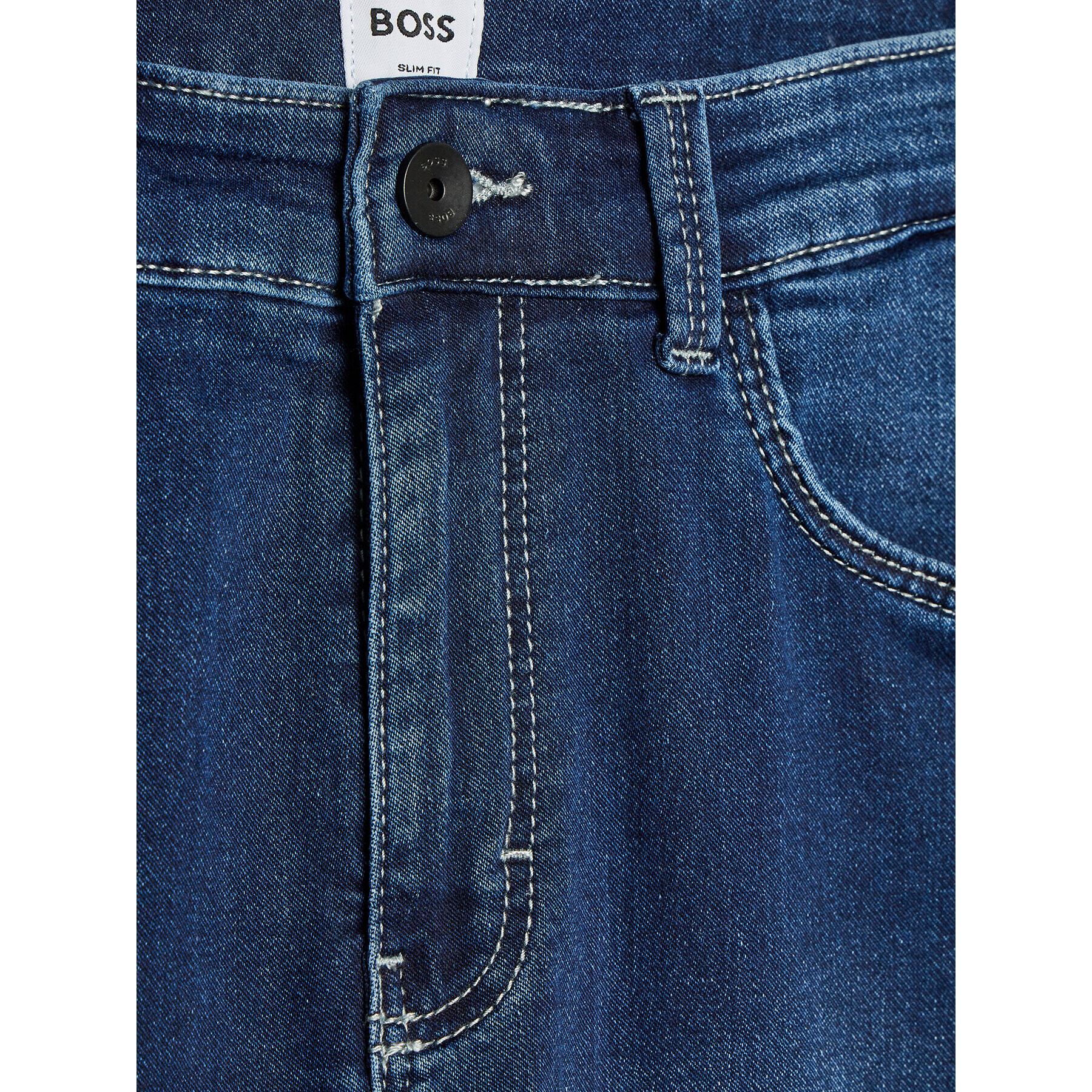 Boss Jeansy J24874 M Tmavomodrá Skinny Fit - Pepit.cz