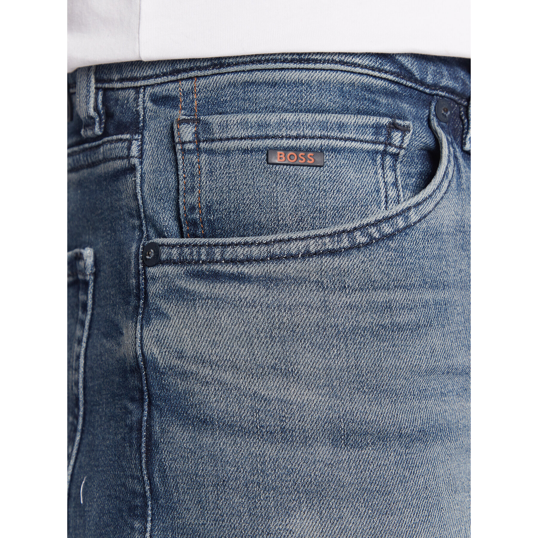 Boss Jeansy Maine Bc-L-C Soil 50480078 Modrá Regular Fit - Pepit.cz