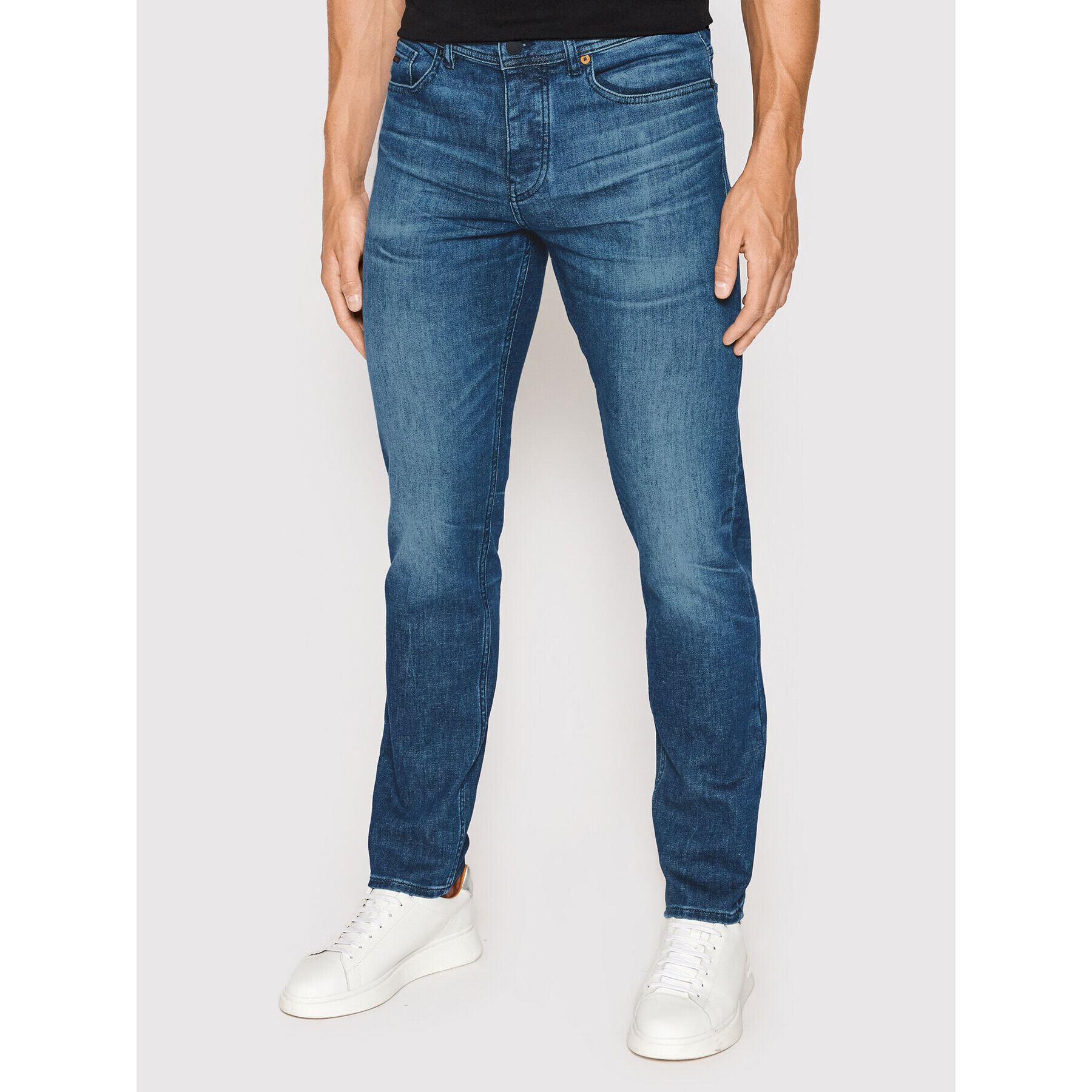 Boss Jeansy Taber Bc-C 50473039 Modrá Tapered Fit - Pepit.cz