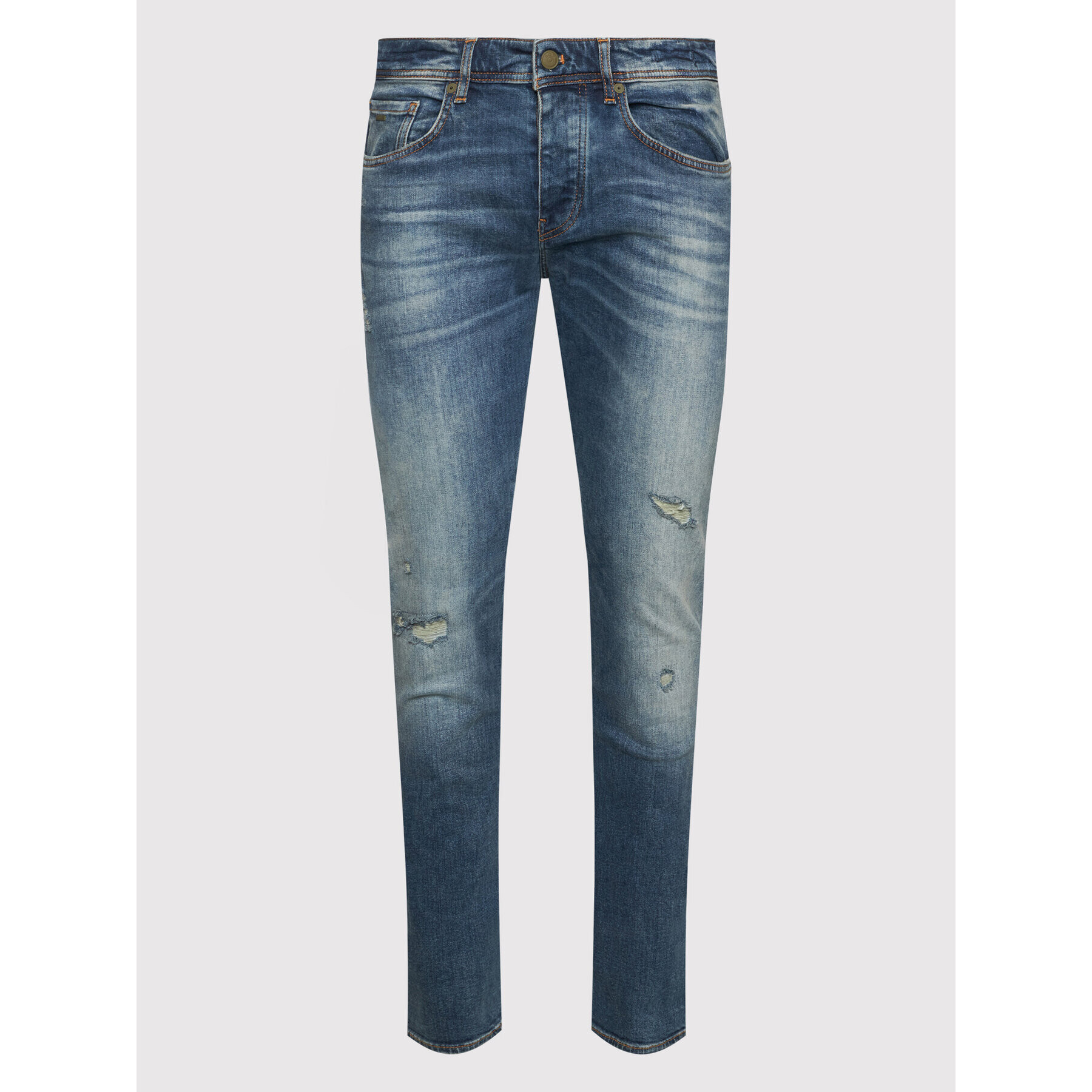 Boss Jeansy Taber BC-P-1 Lucky 50458984 Modrá Tapered Fit - Pepit.cz