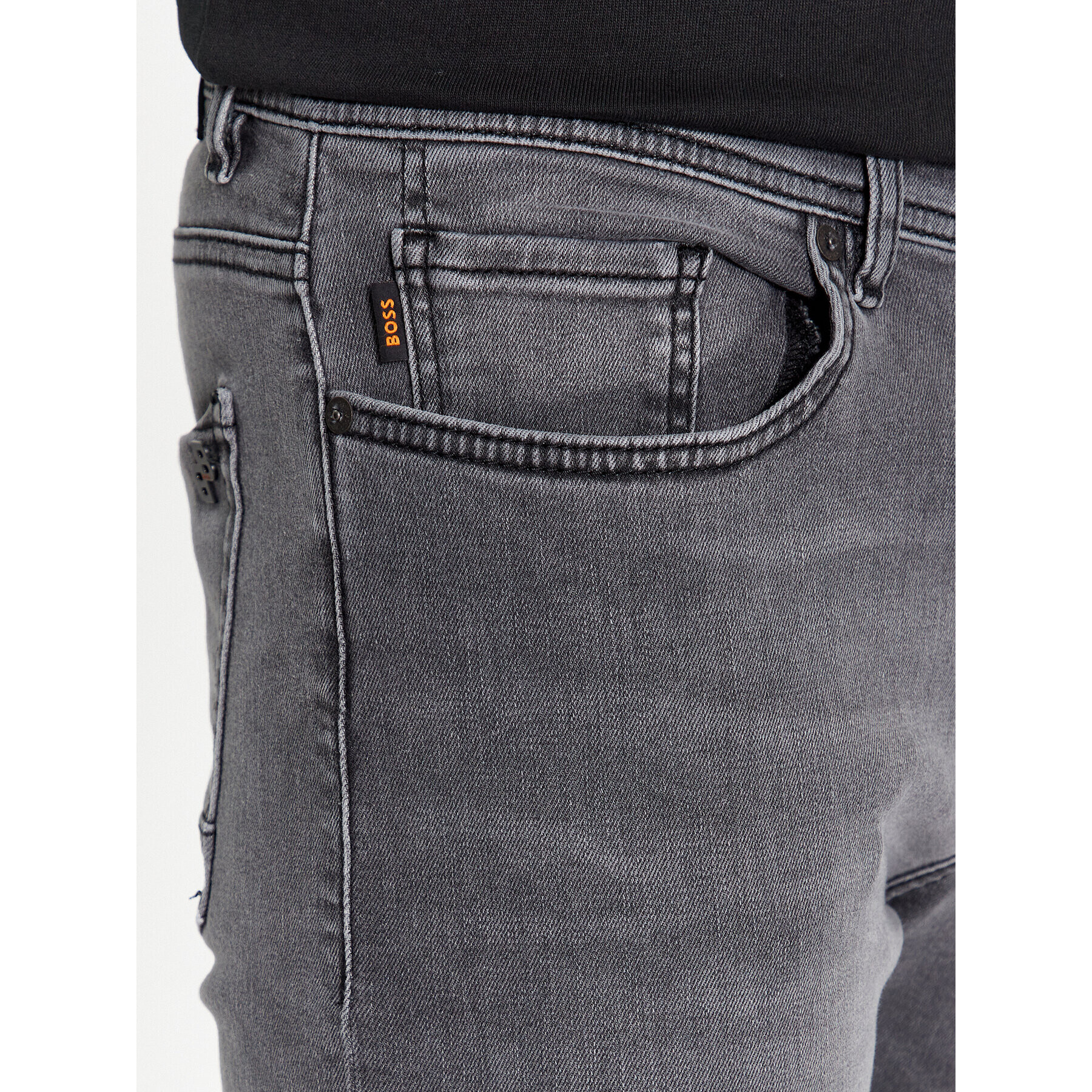 Boss Jeansy Taber Zip BC-P-1 50501134 Šedá Slim Fit - Pepit.cz