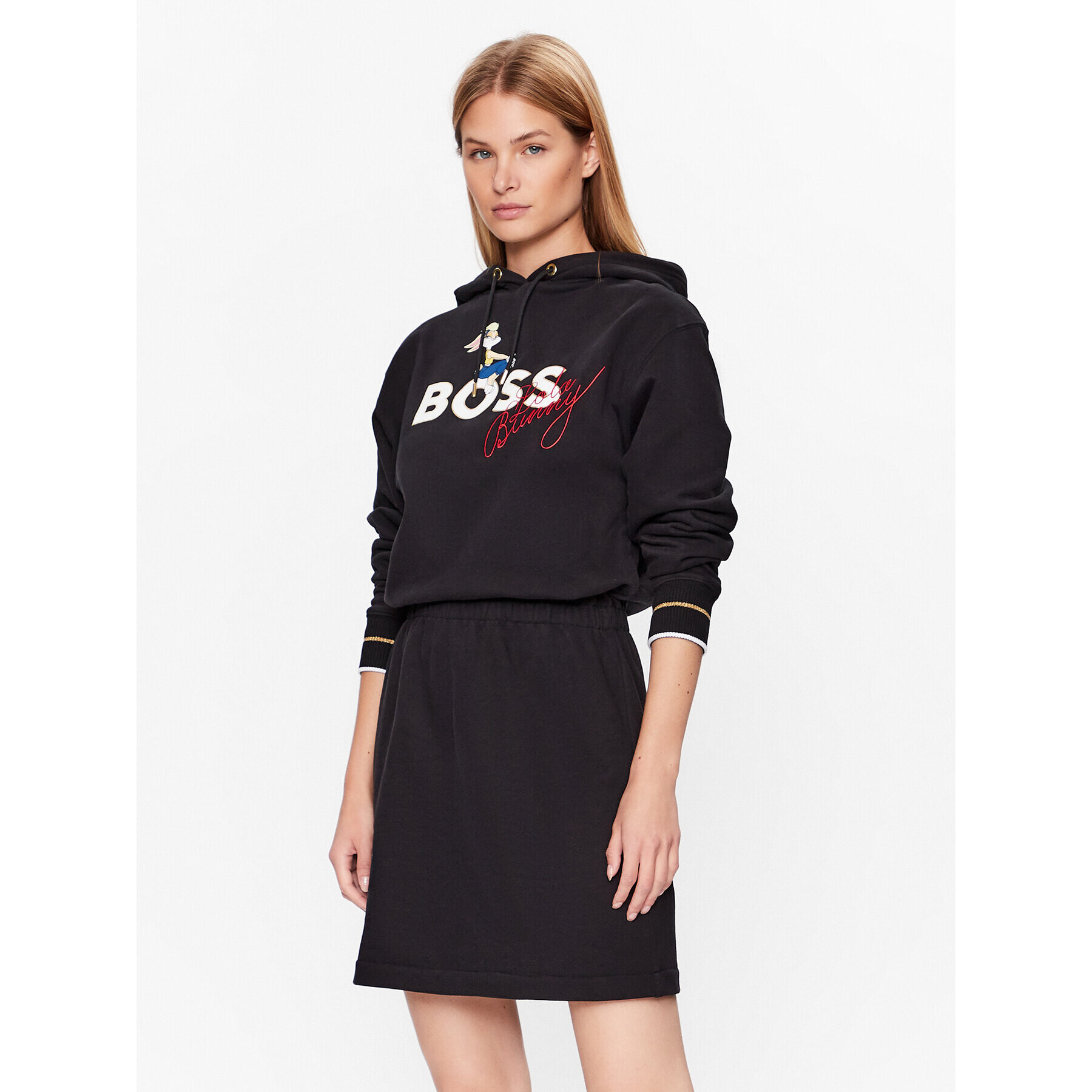 Boss Každodenní šaty 50484942 Černá Regular Fit - Pepit.cz