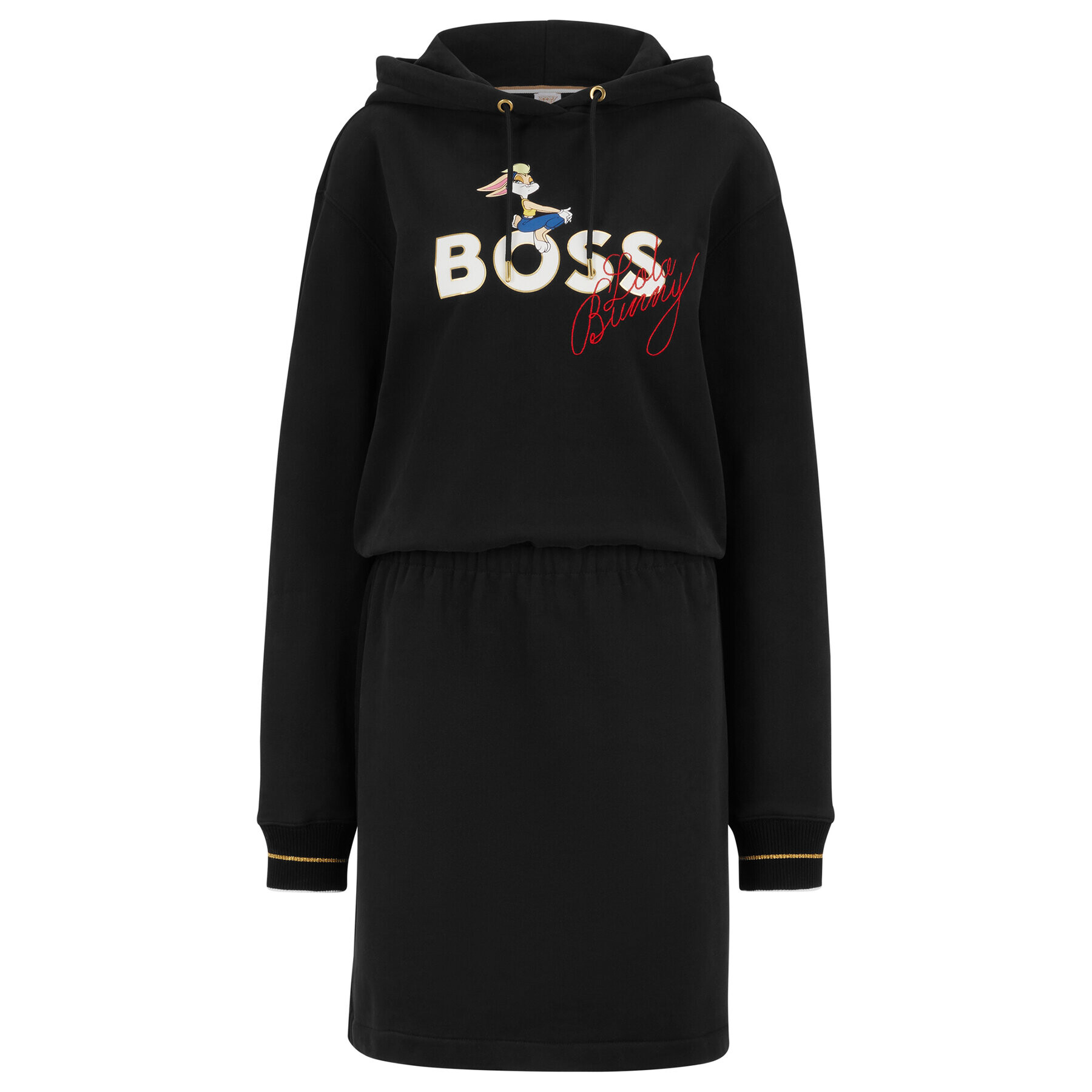 Boss Každodenní šaty 50484942 Černá Regular Fit - Pepit.cz