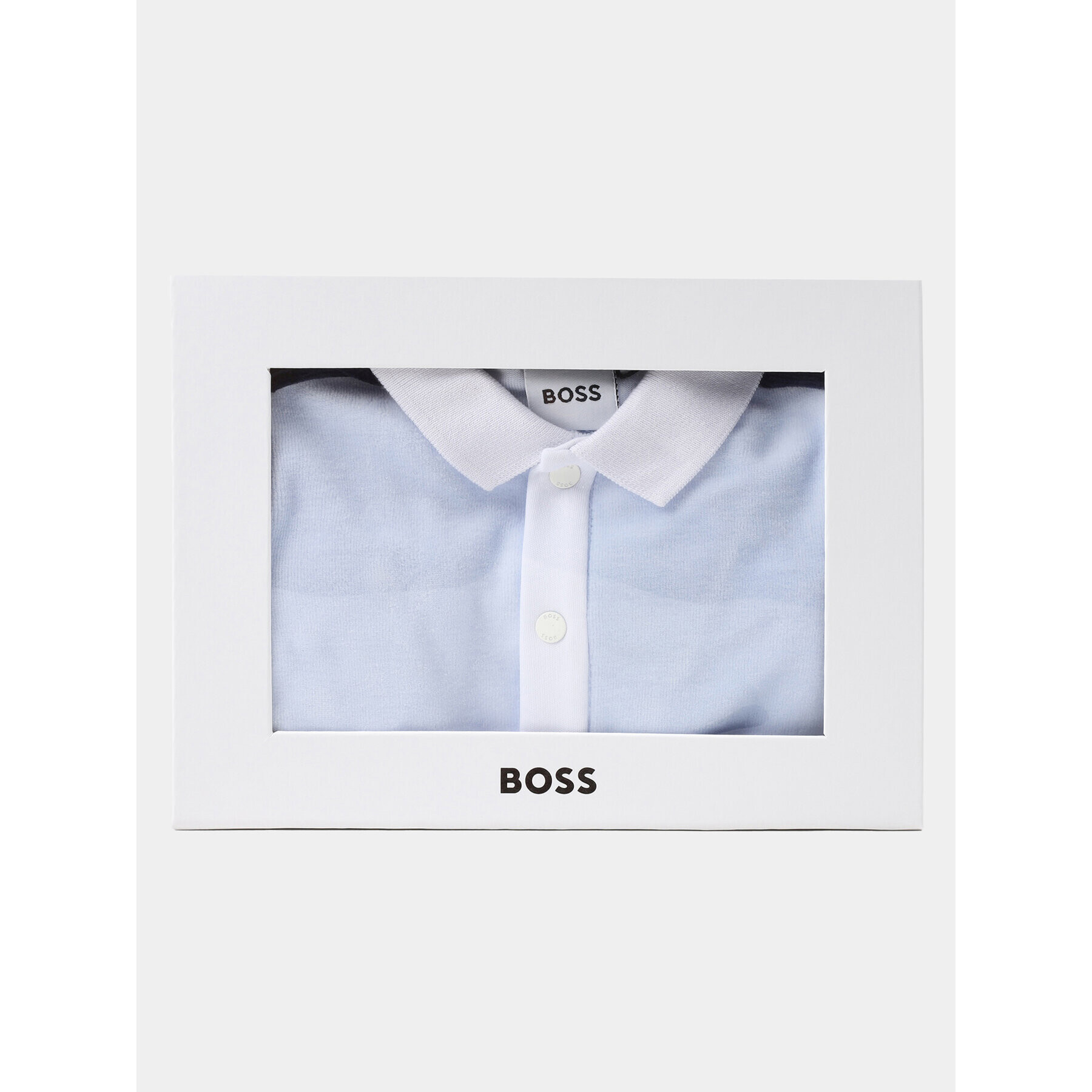 Boss Kojenecké dupačky J97209 Modrá Regular Fit - Pepit.cz