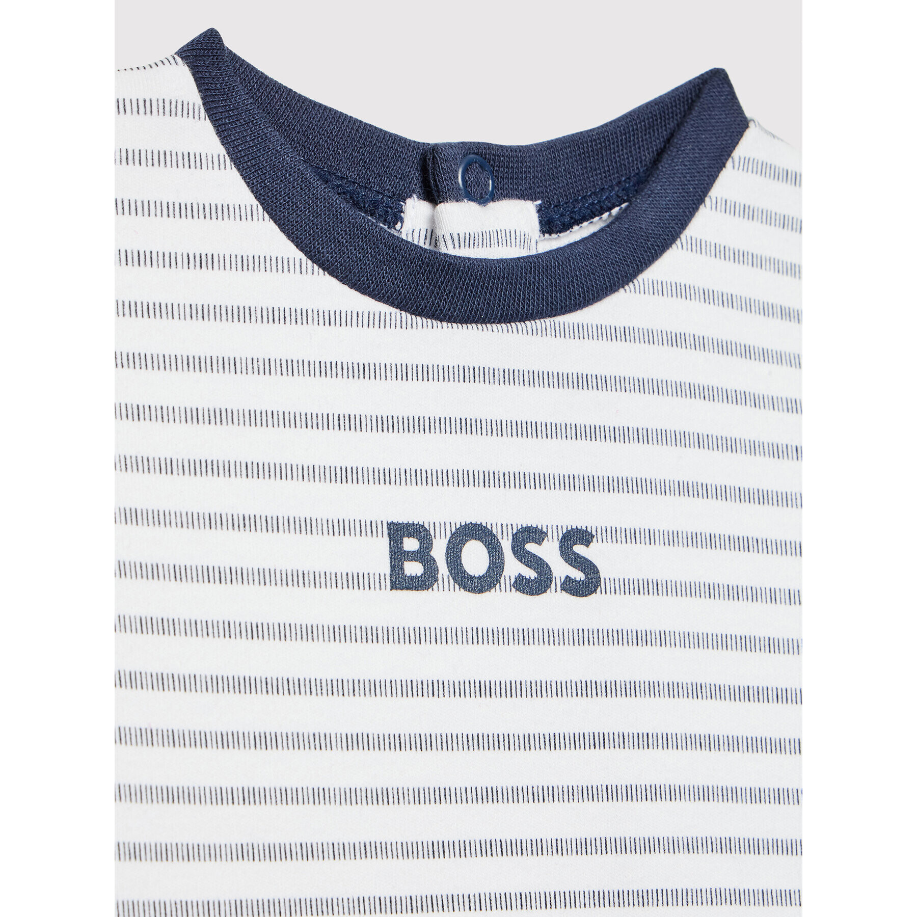 Boss Kojenecké dupačky J98360 Bílá Regular Fit - Pepit.cz