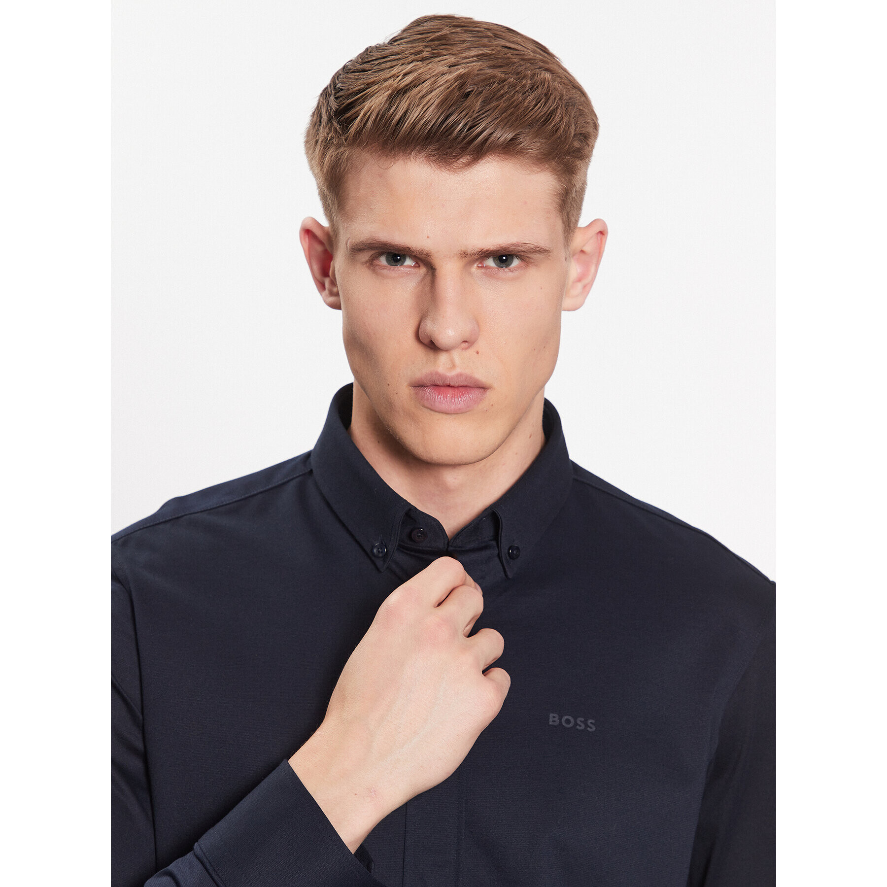 Boss Košile 50469378 Tmavomodrá Regular Fit - Pepit.cz