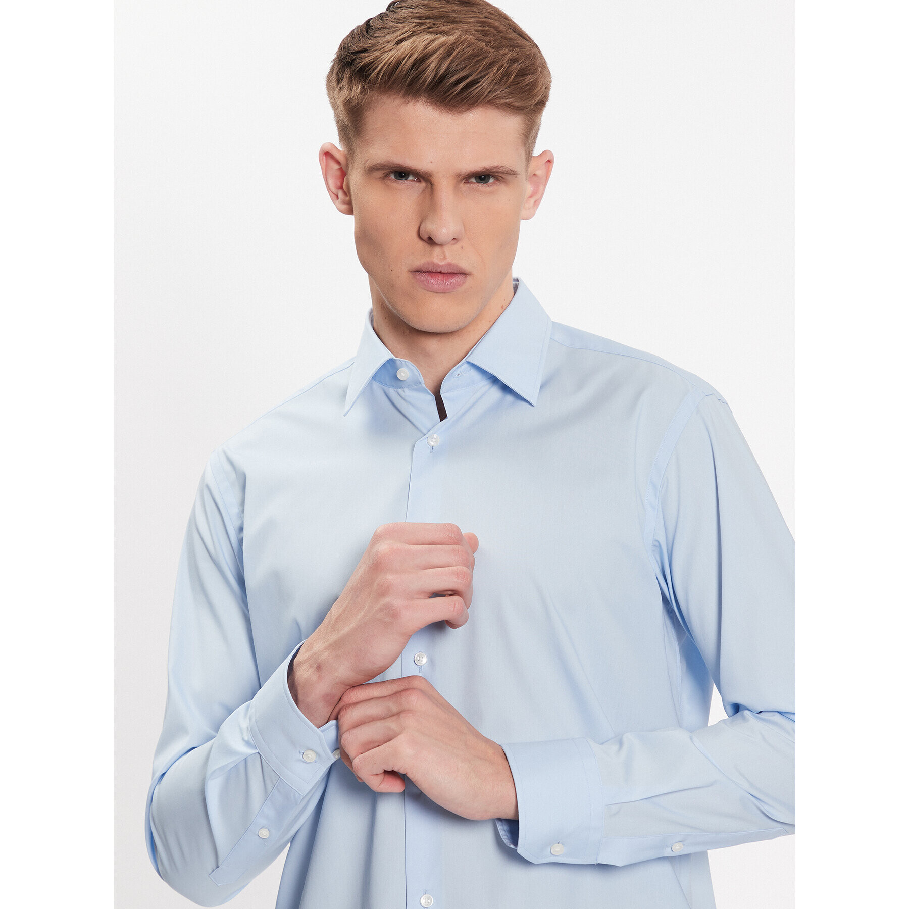 Boss Košile 50473265 Modrá Regular Fit - Pepit.cz