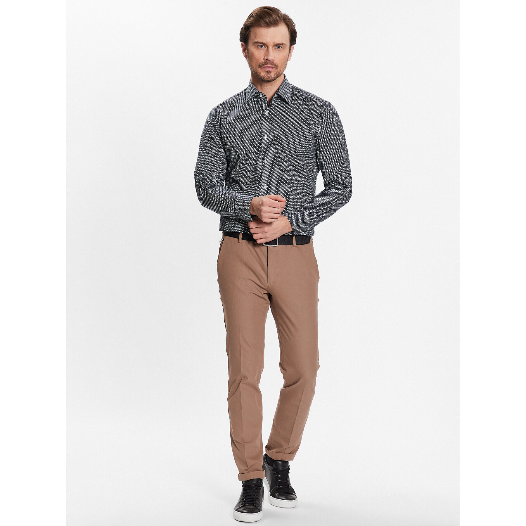 Boss Košile 50478620 Modrá Slim Fit - Pepit.cz