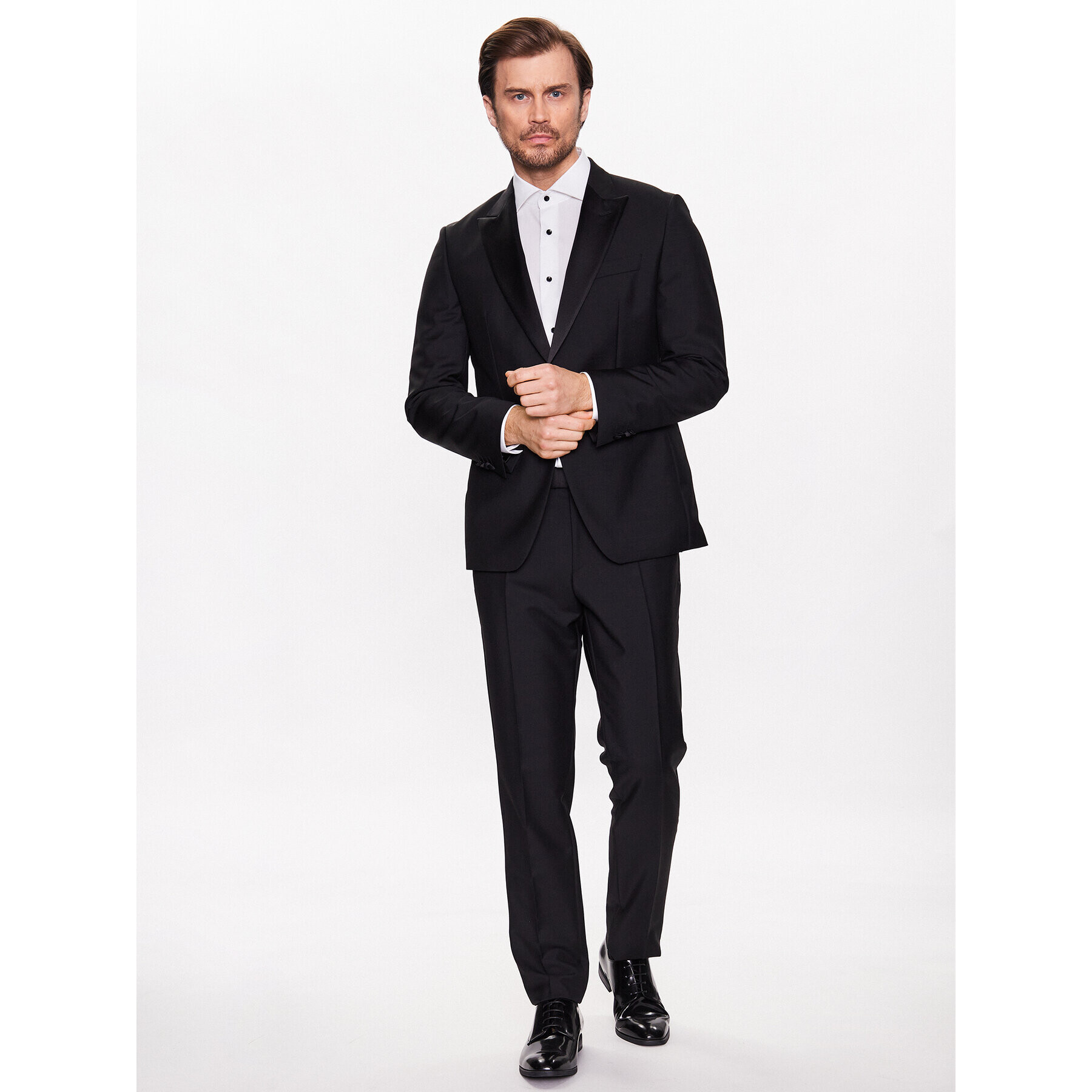 Boss Košile 50484498 Bílá Slim Fit - Pepit.cz