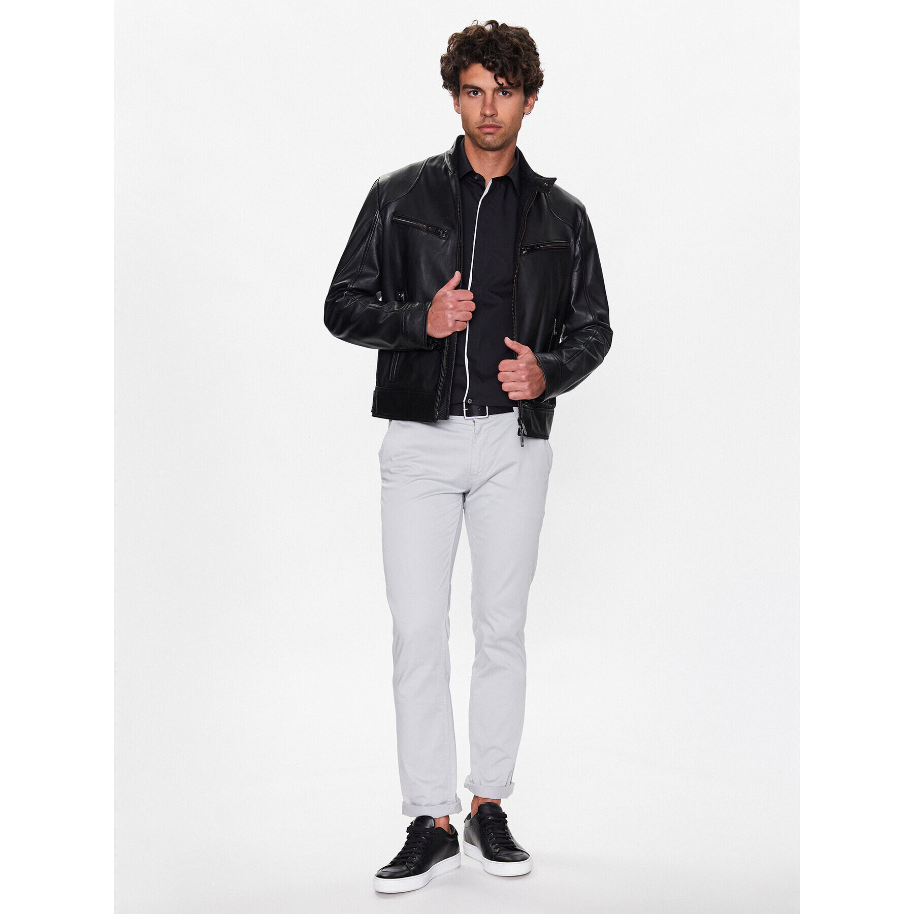 Boss Košile 50484505 Černá Slim Fit - Pepit.cz