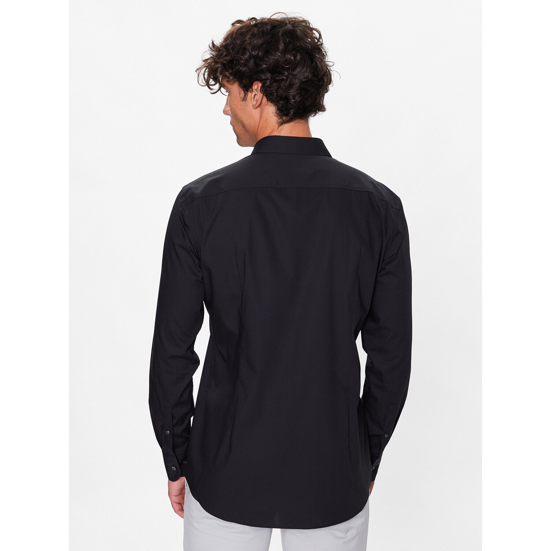 Boss Košile 50484505 Černá Slim Fit - Pepit.cz