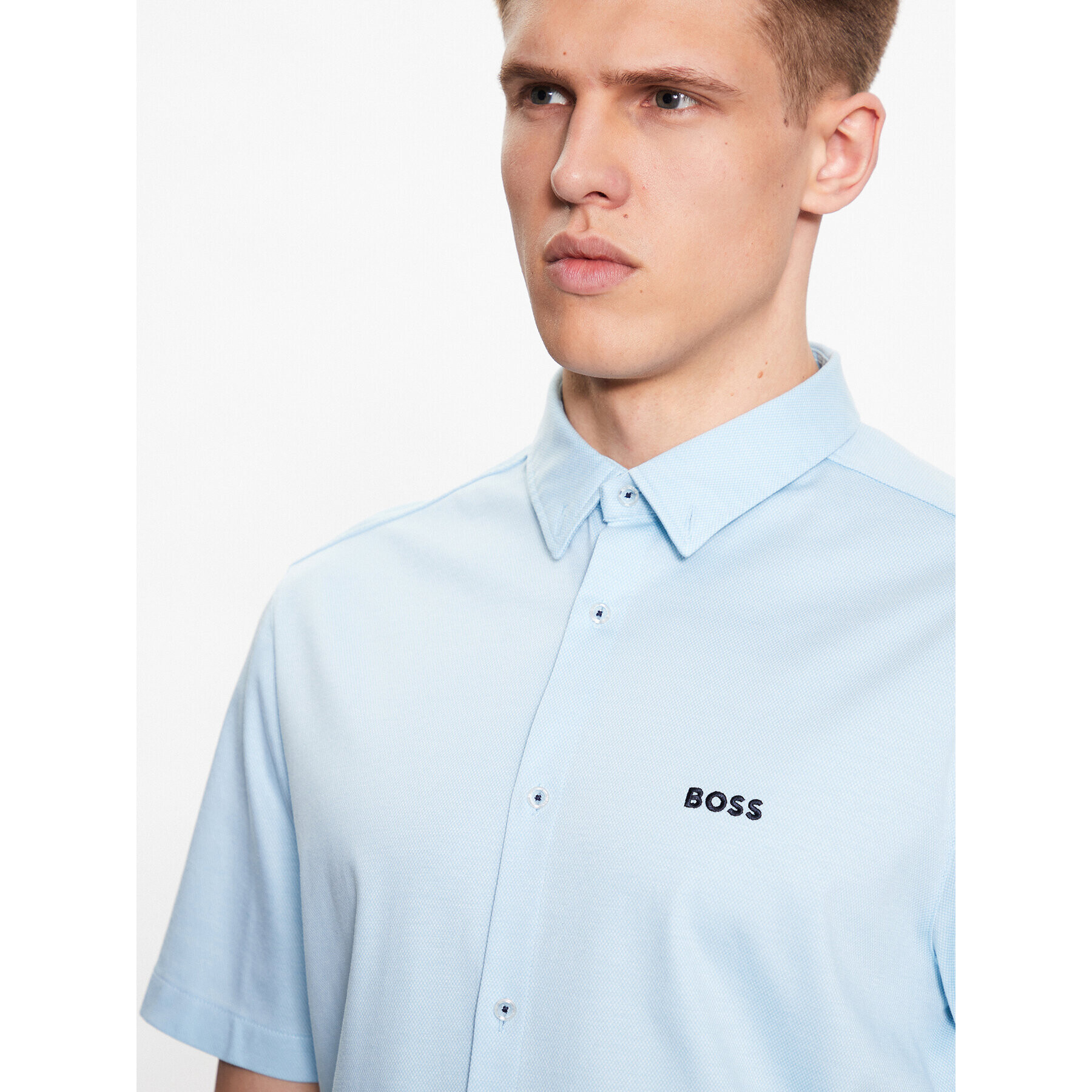 Boss Košile 50487500 Modrá Regular Fit - Pepit.cz