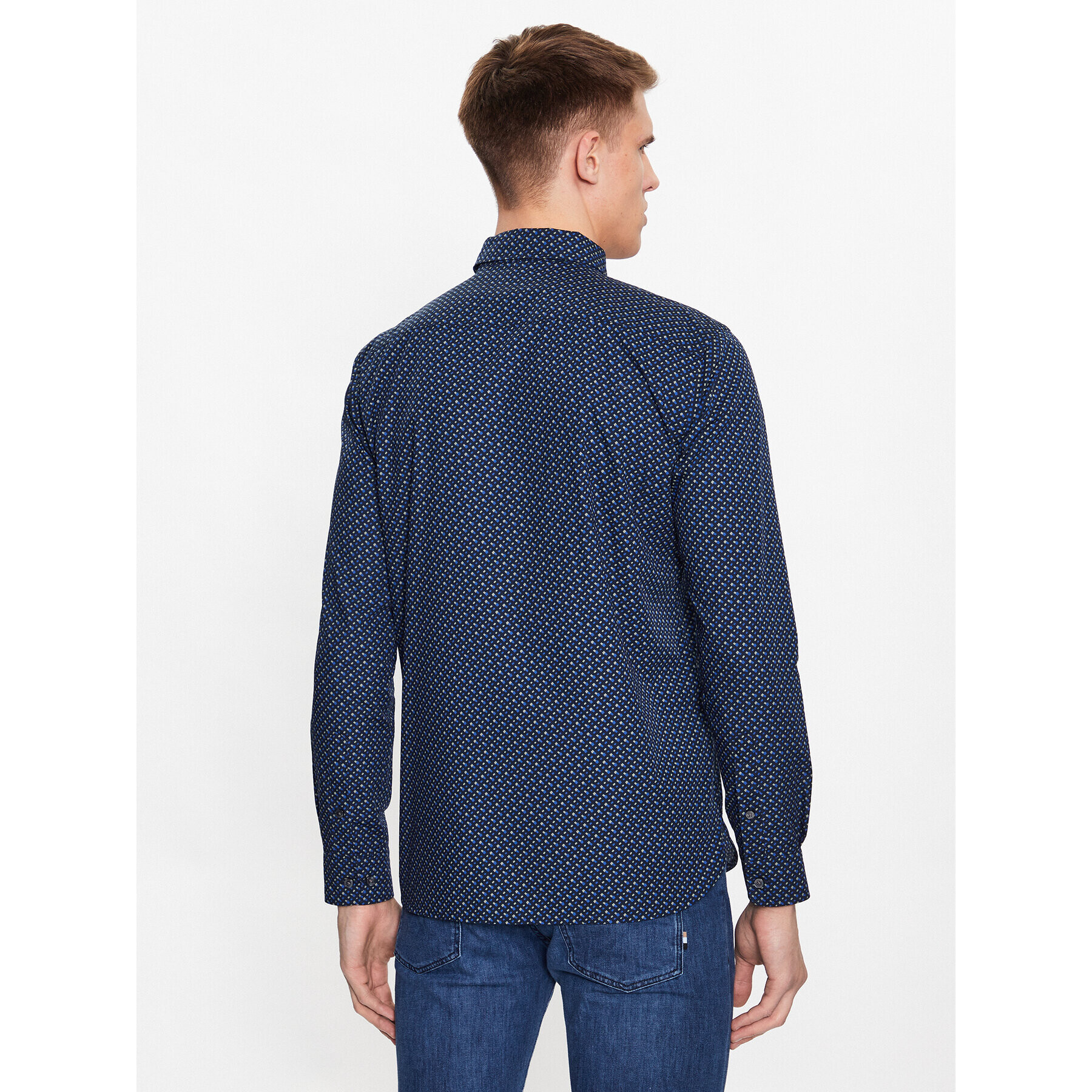 Boss Košile 50488041 Modrá Slim Fit - Pepit.cz