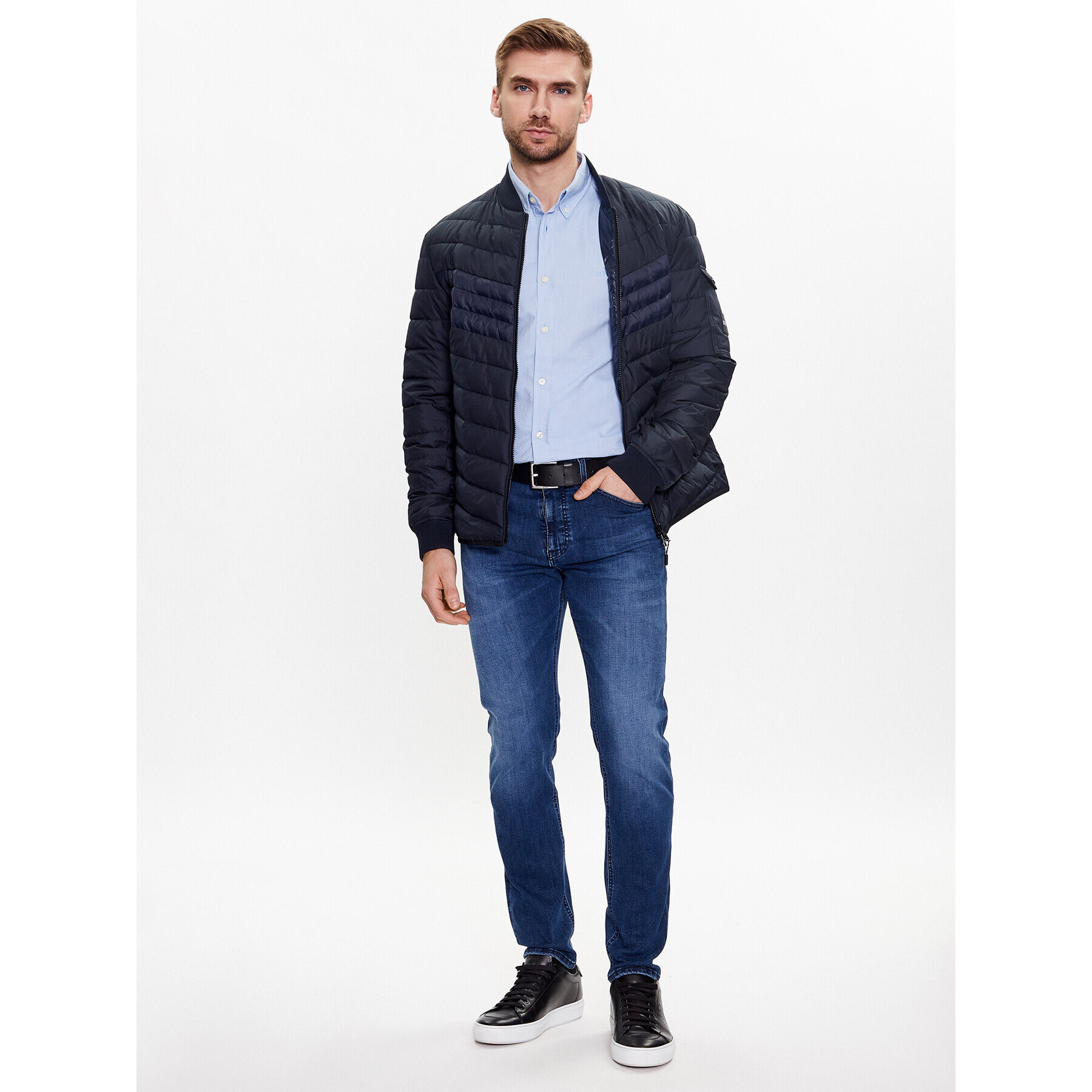 Boss Košile 50489341 Modrá Regular Fit - Pepit.cz