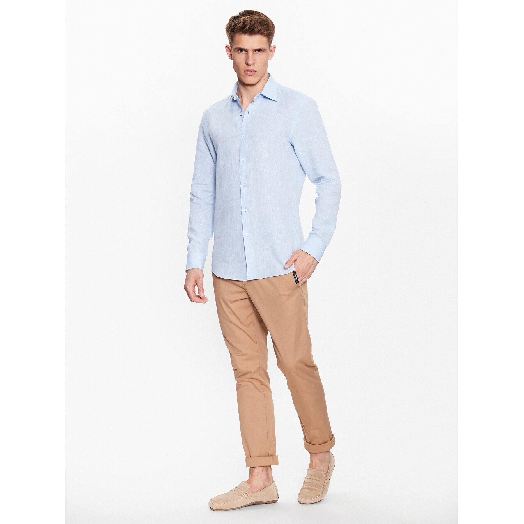 Boss Košile 50490234 Modrá Slim Fit - Pepit.cz