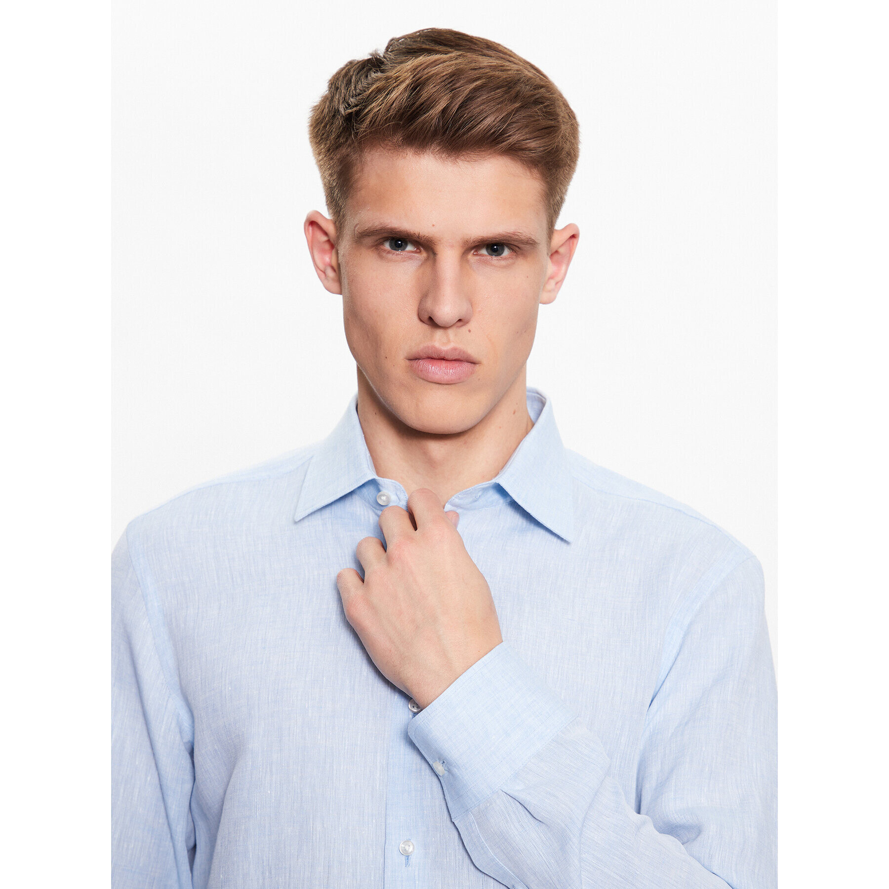 Boss Košile 50490234 Modrá Slim Fit - Pepit.cz