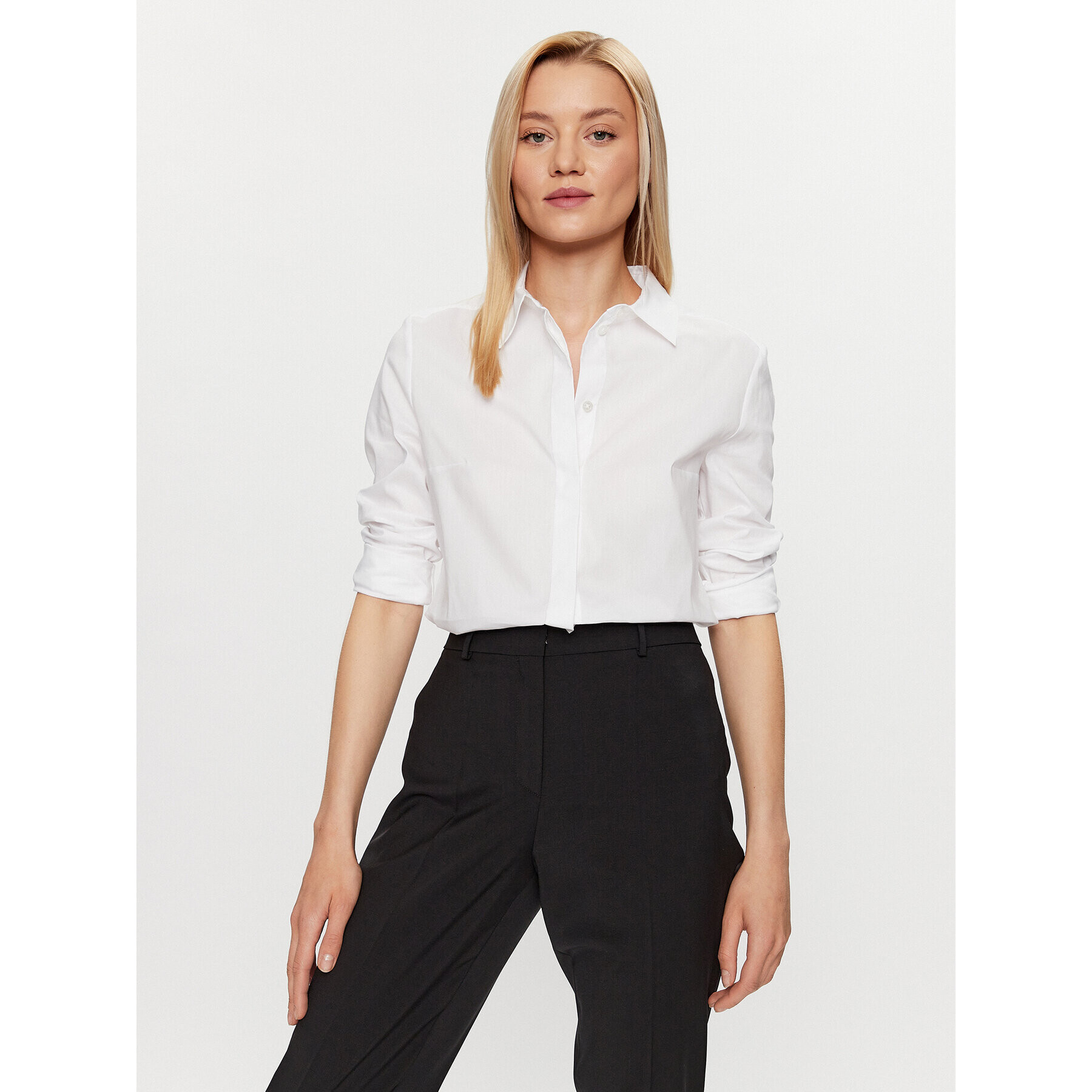 Boss Košile 50490772 Bílá Slim Fit - Pepit.cz