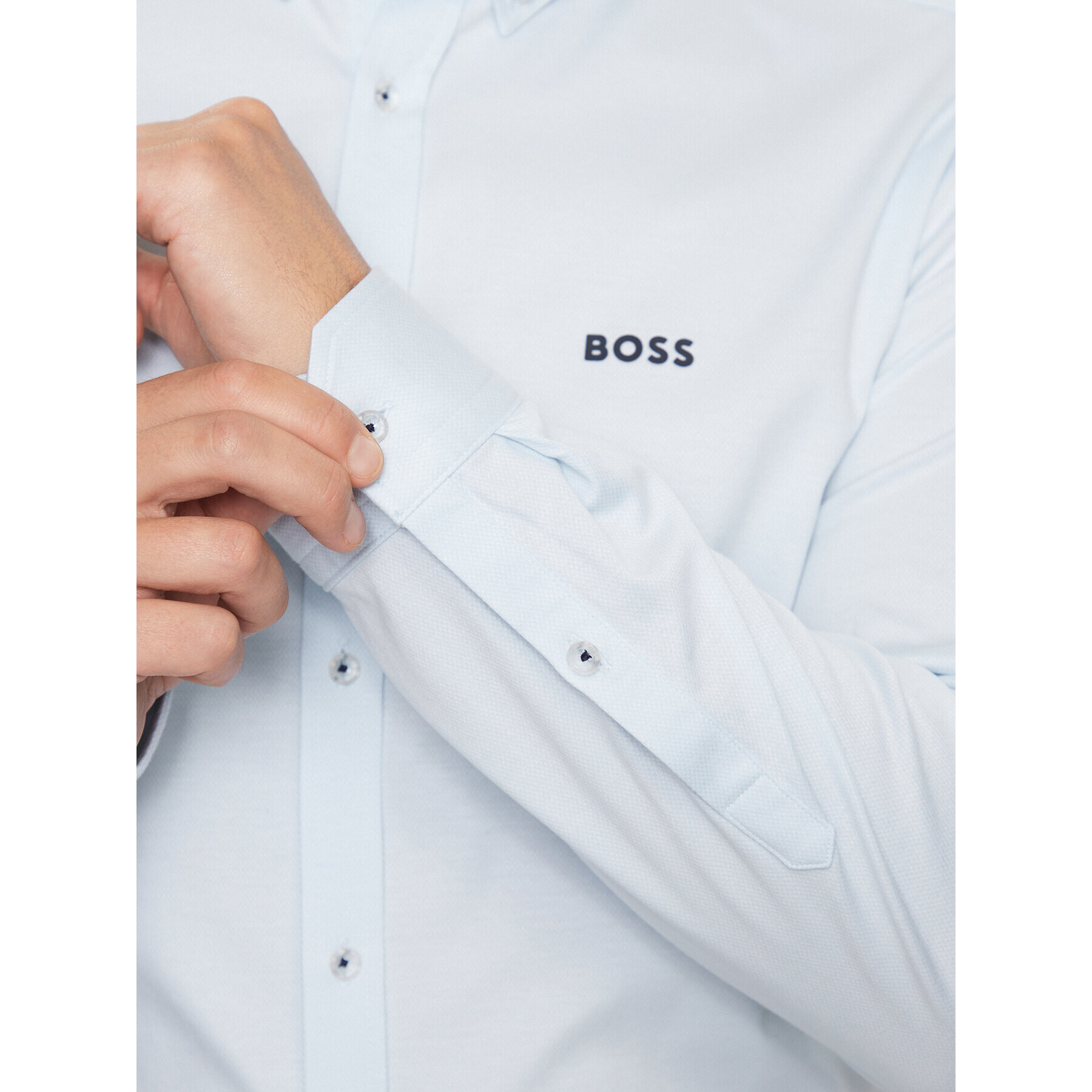 Boss Košile 50493608 Modrá Regular Fit - Pepit.cz